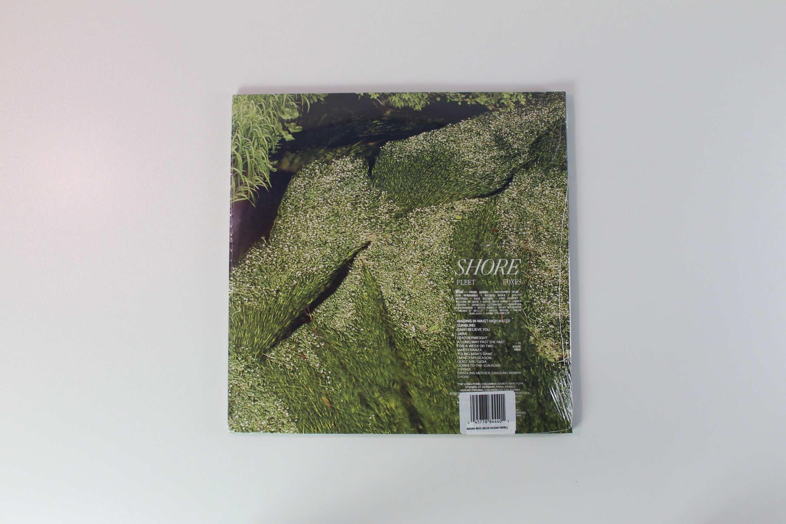 Fleet Foxes - Shore on Anti Blue Ocean Swirl Vinyl SEALED