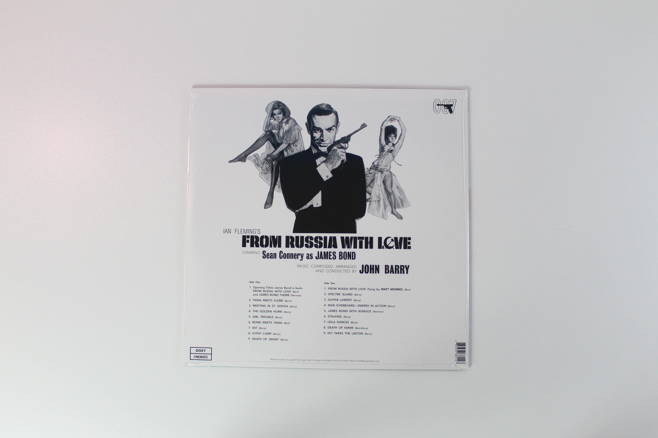 John Barry - From Russia With Love (Original Motion Picture Soundtrack) Reissue on Doxy Cinematic SEALED