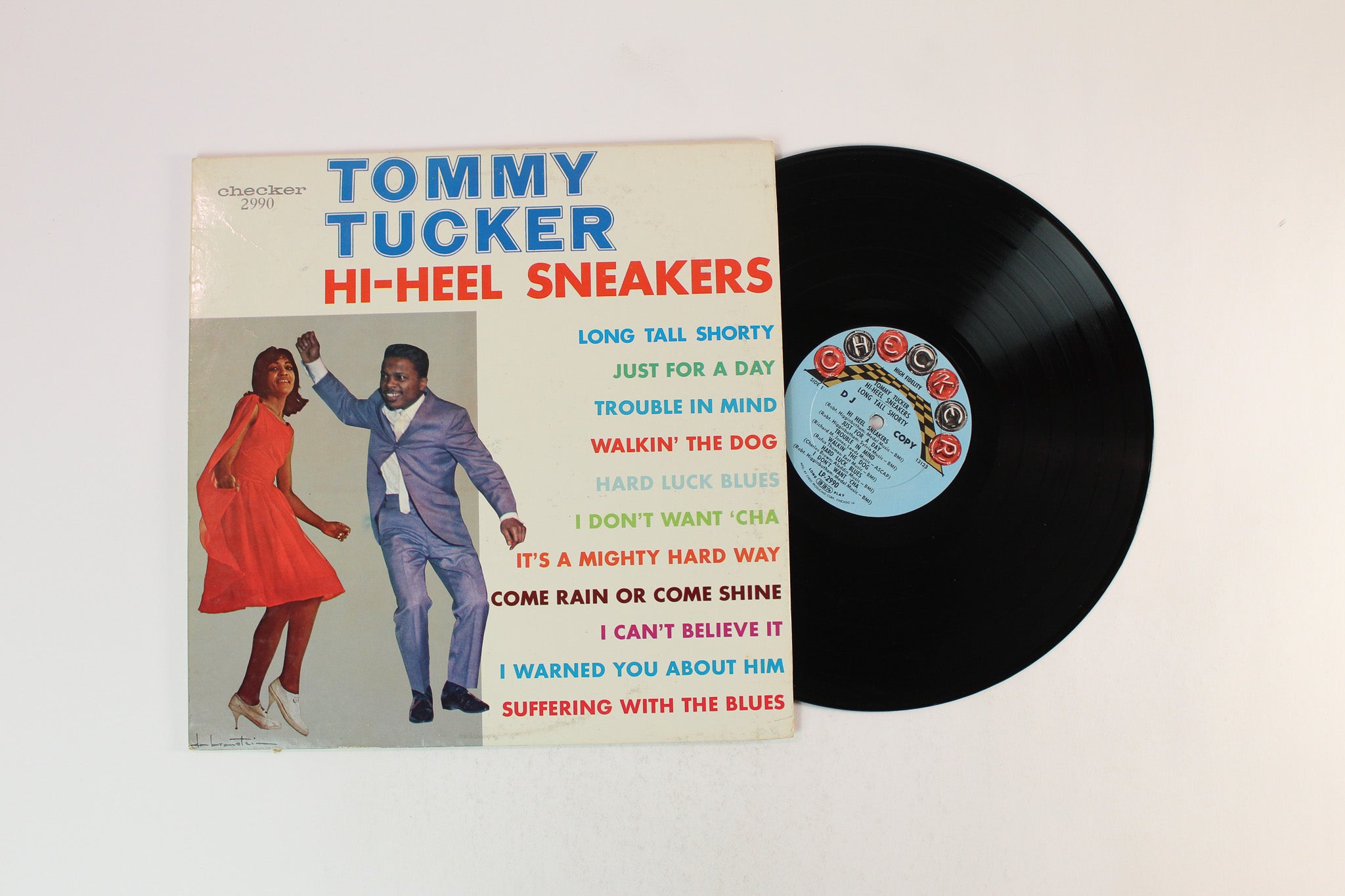 Tommy Tucker - Hi-Heel Sneakers on Checker Mono Promo