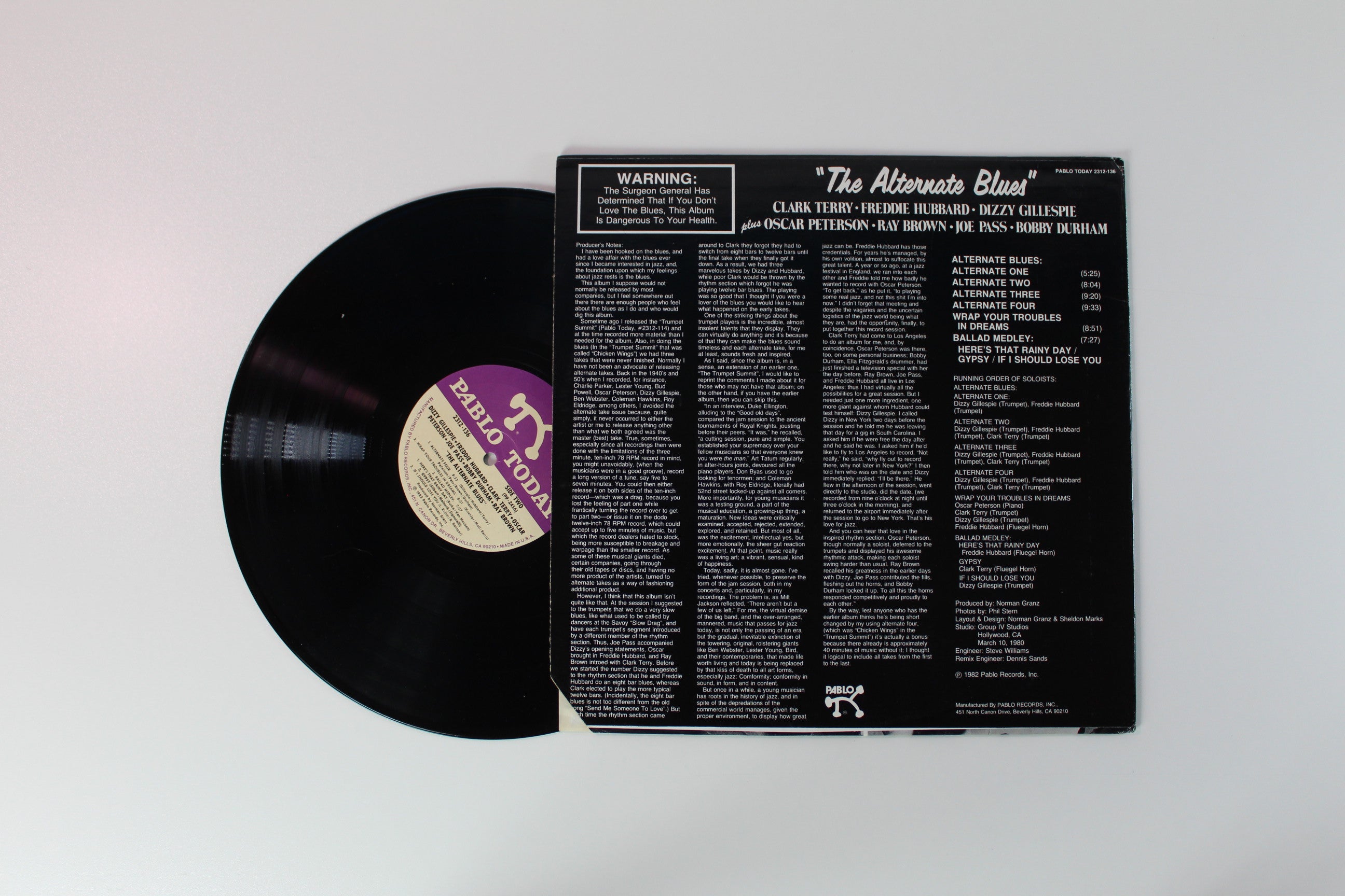 Clark Terry - The Alternate Blues on Pablo Today