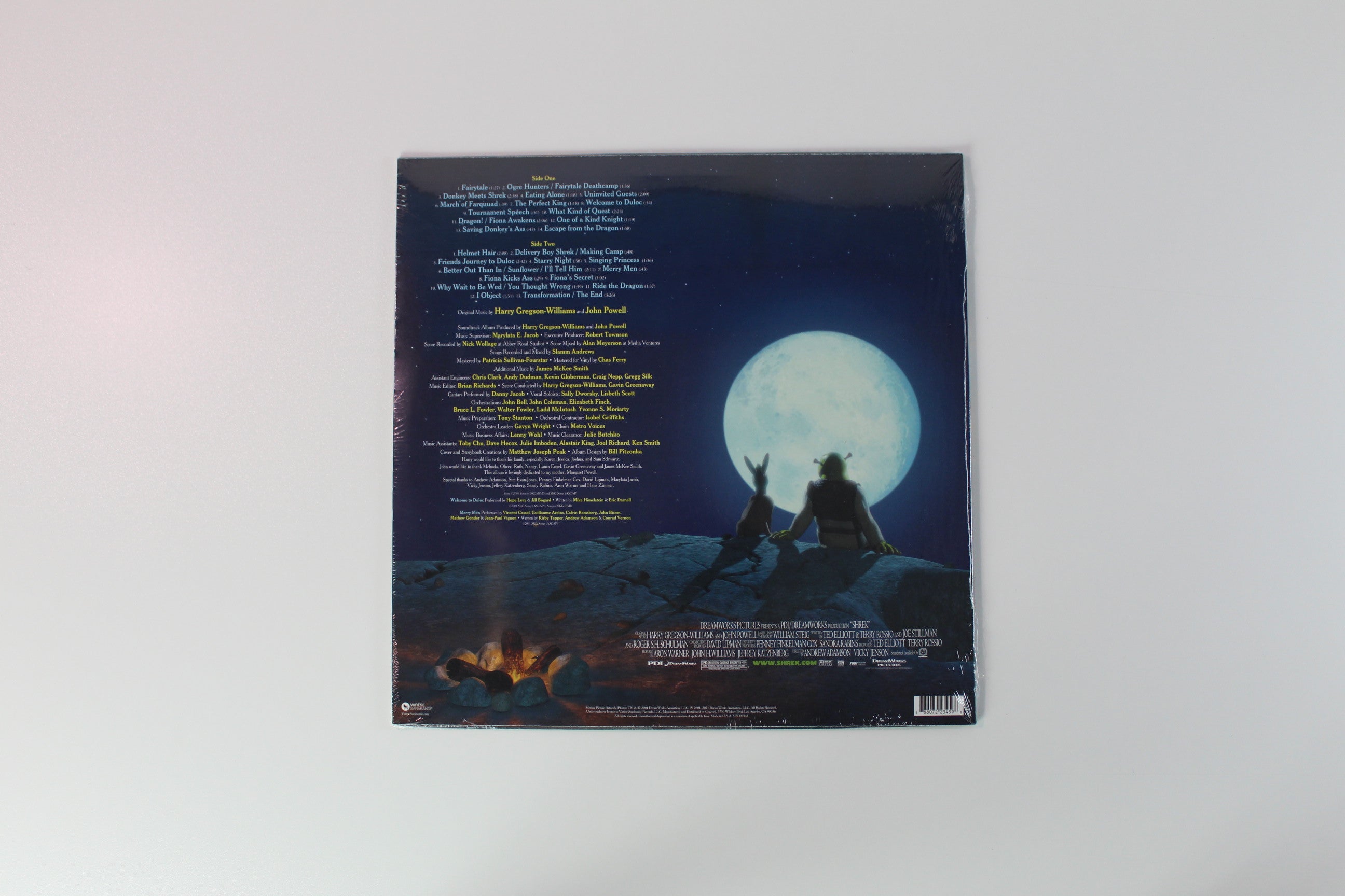 Harry Gregson-Williams - Shrek (Original Motion Picture Score) Ltd. Reissue on Varese Sarabande Neon Green SEALED