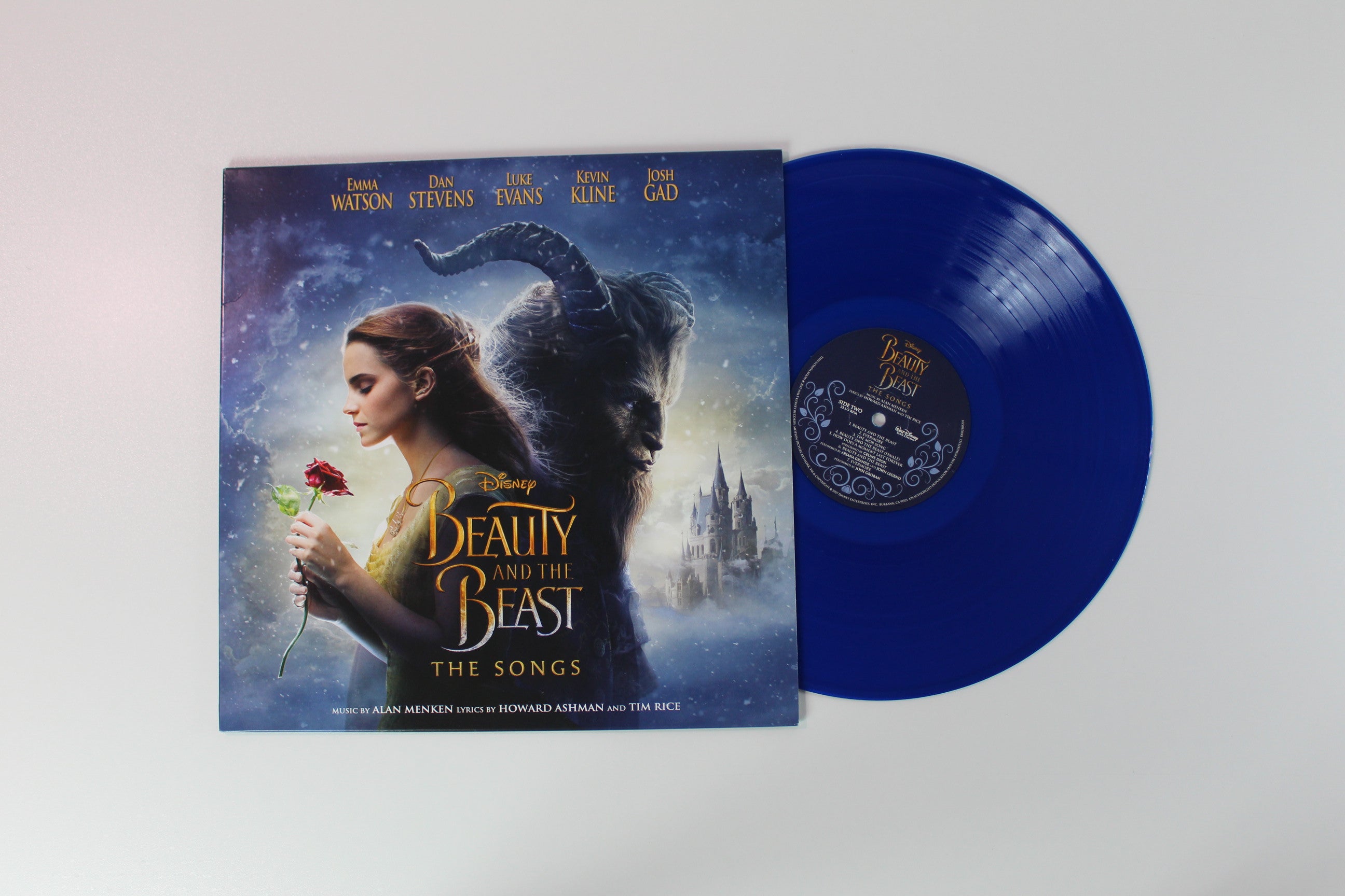 Alan Menken - Beauty And The Beast (The Songs) Blue Vinyl on Walt Disney Records