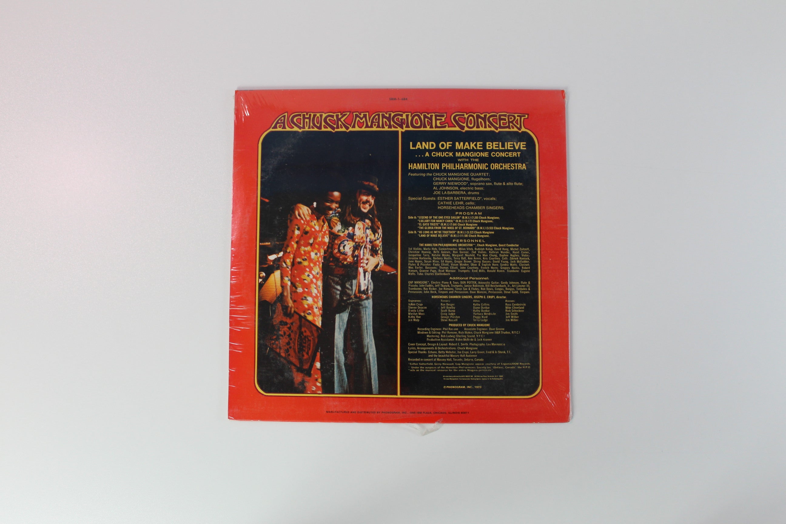 Chuck Mangione - Land Of Make Believe... A Chuck Mangione Concert on Mercury SEALED