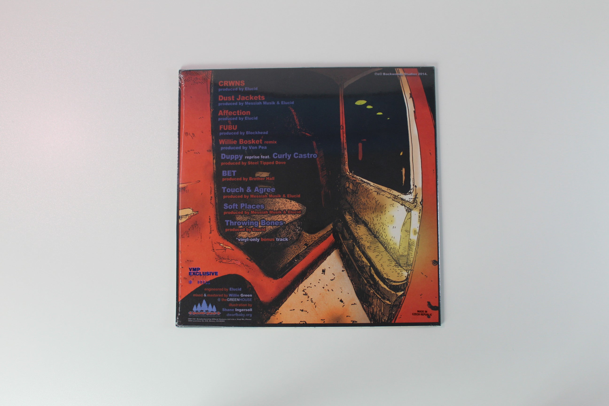 Armand Hammer - Furtive Movements Ltd. Numbered Reissue on Vinyl Me, Please Purple Vinyl