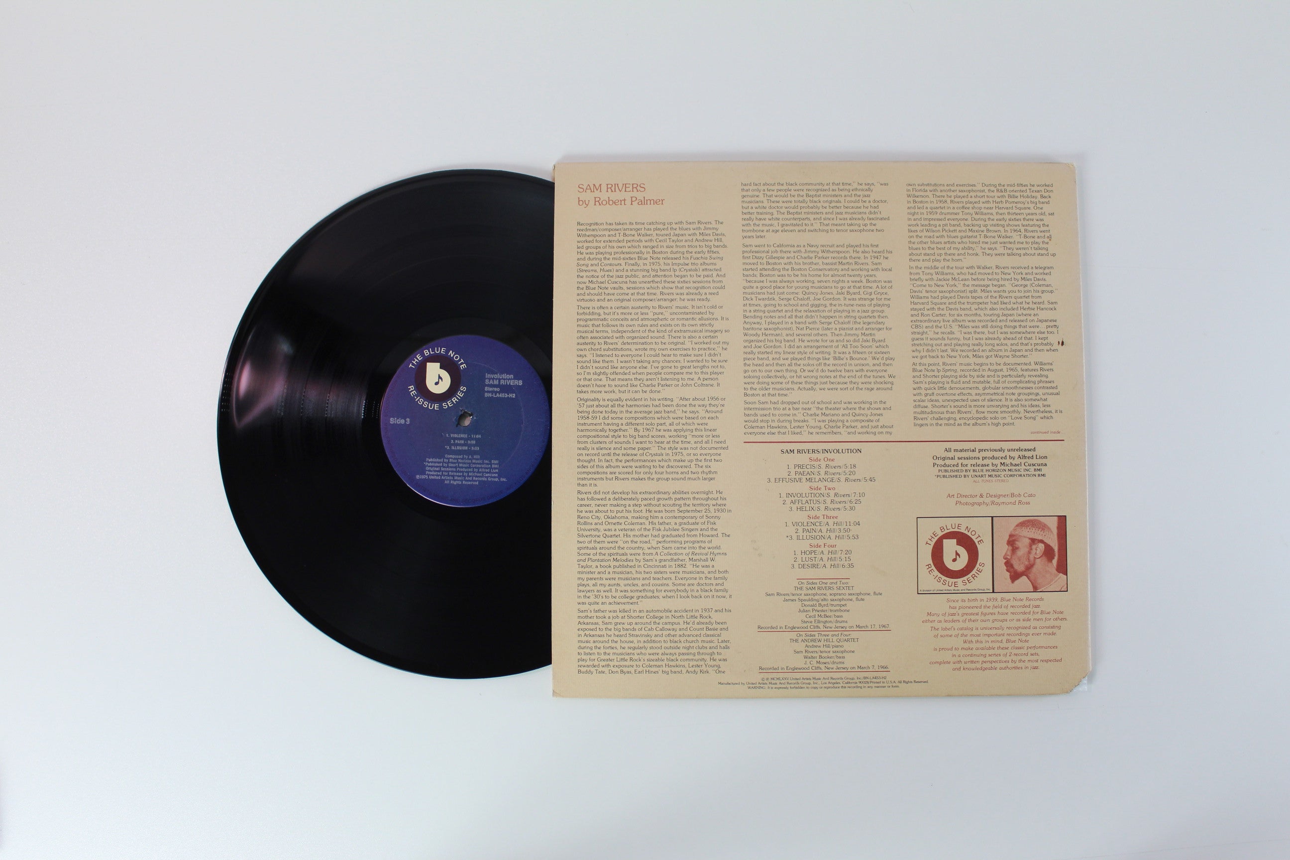 Sam Rivers - Involution on Blue Note Reissue Series