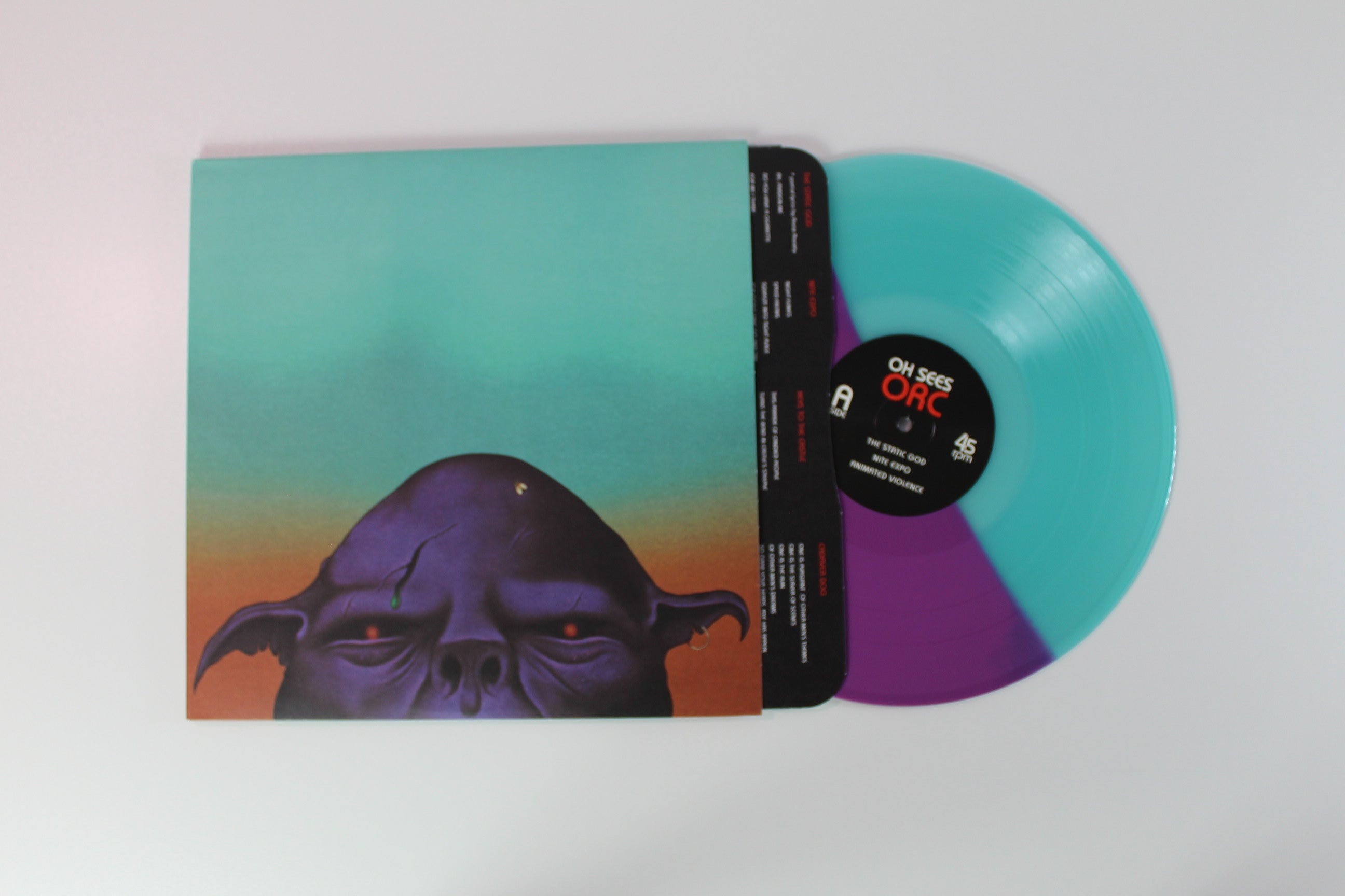 Thee Oh Sees - Orc on Castle Face Orc-skeined Water Vinyl