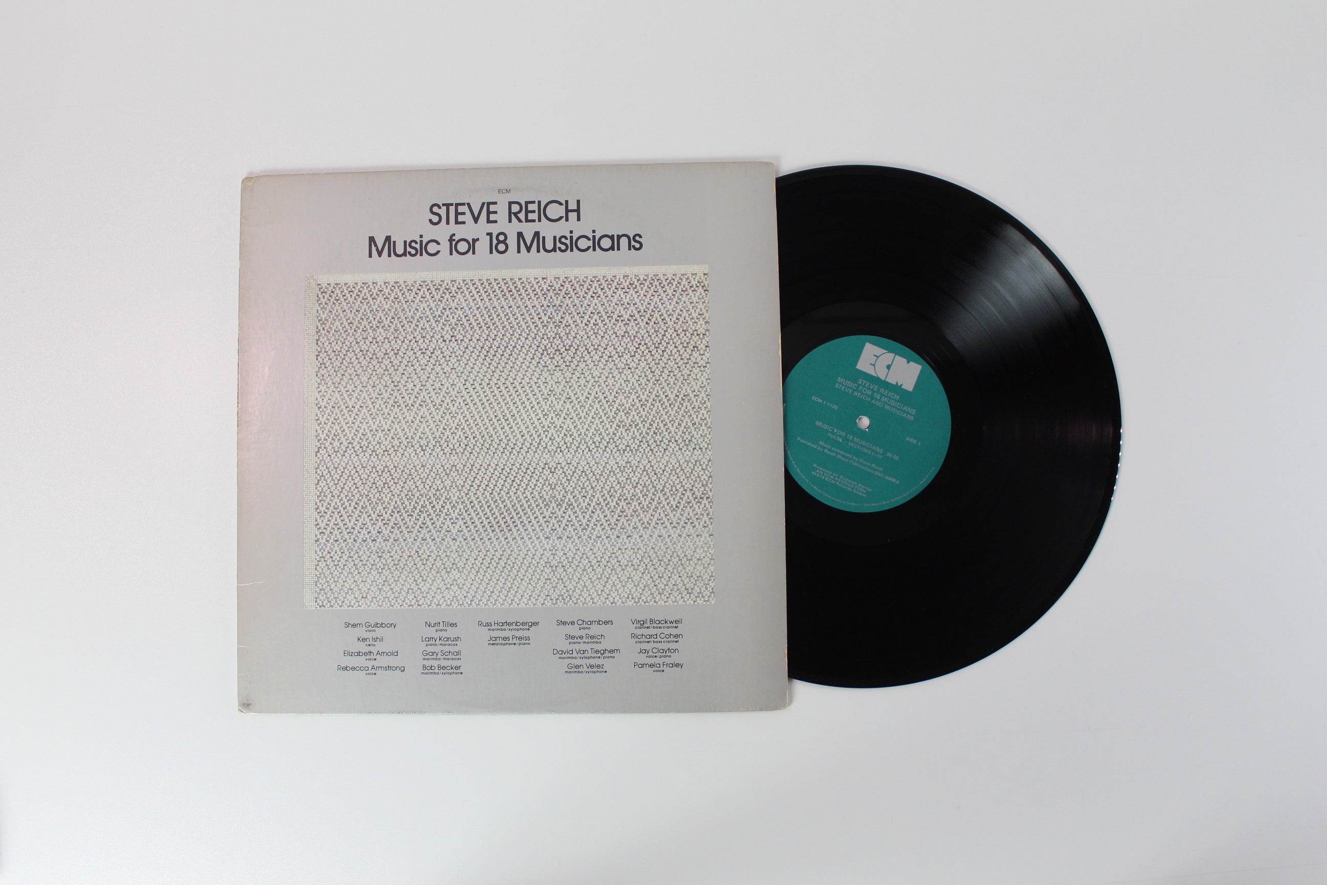 Steve Reich - Music For 18 Musicians on ECM Records