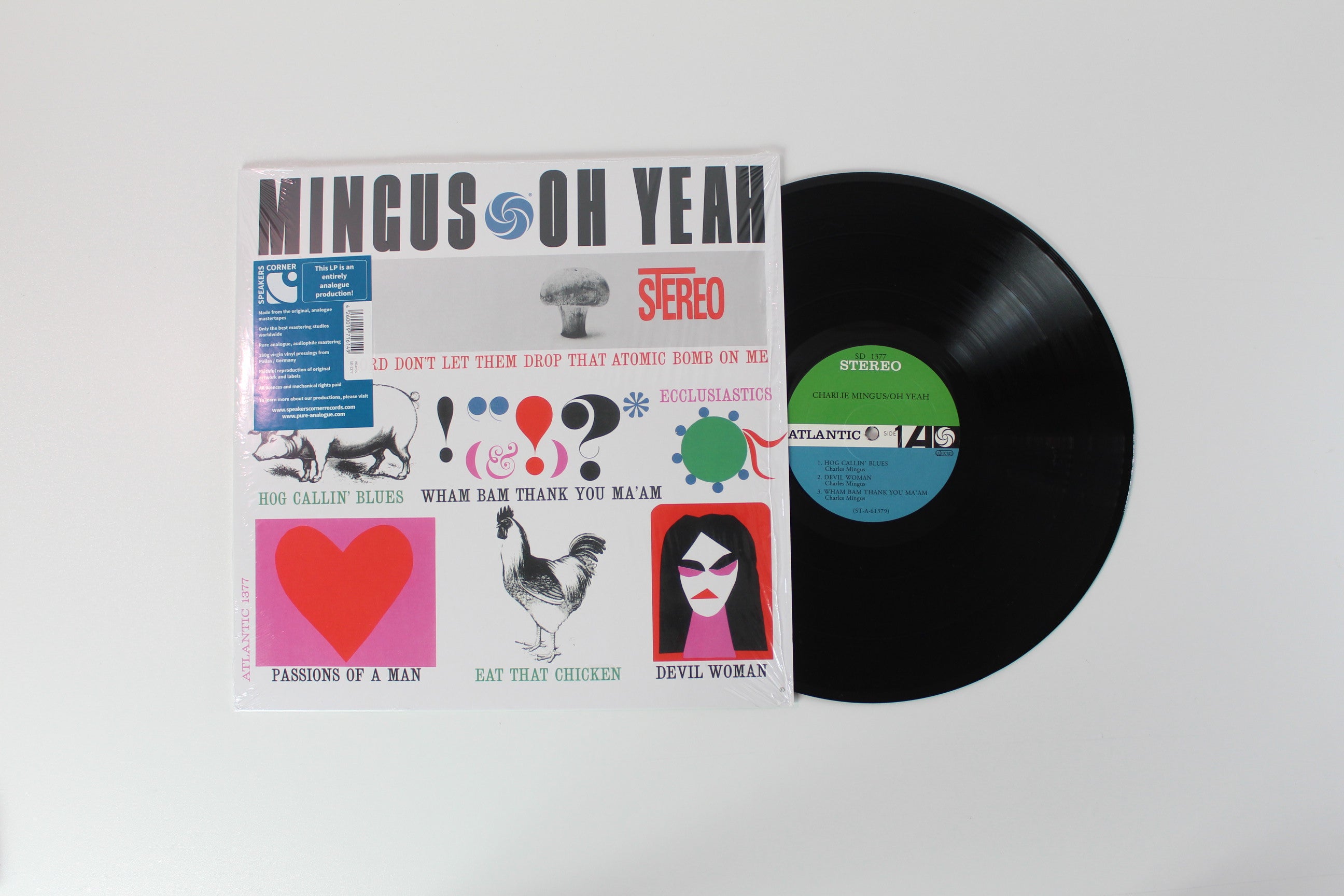 Charles Mingus - Oh Yeah on Atlantic/Speakers Corner Records Reissue
