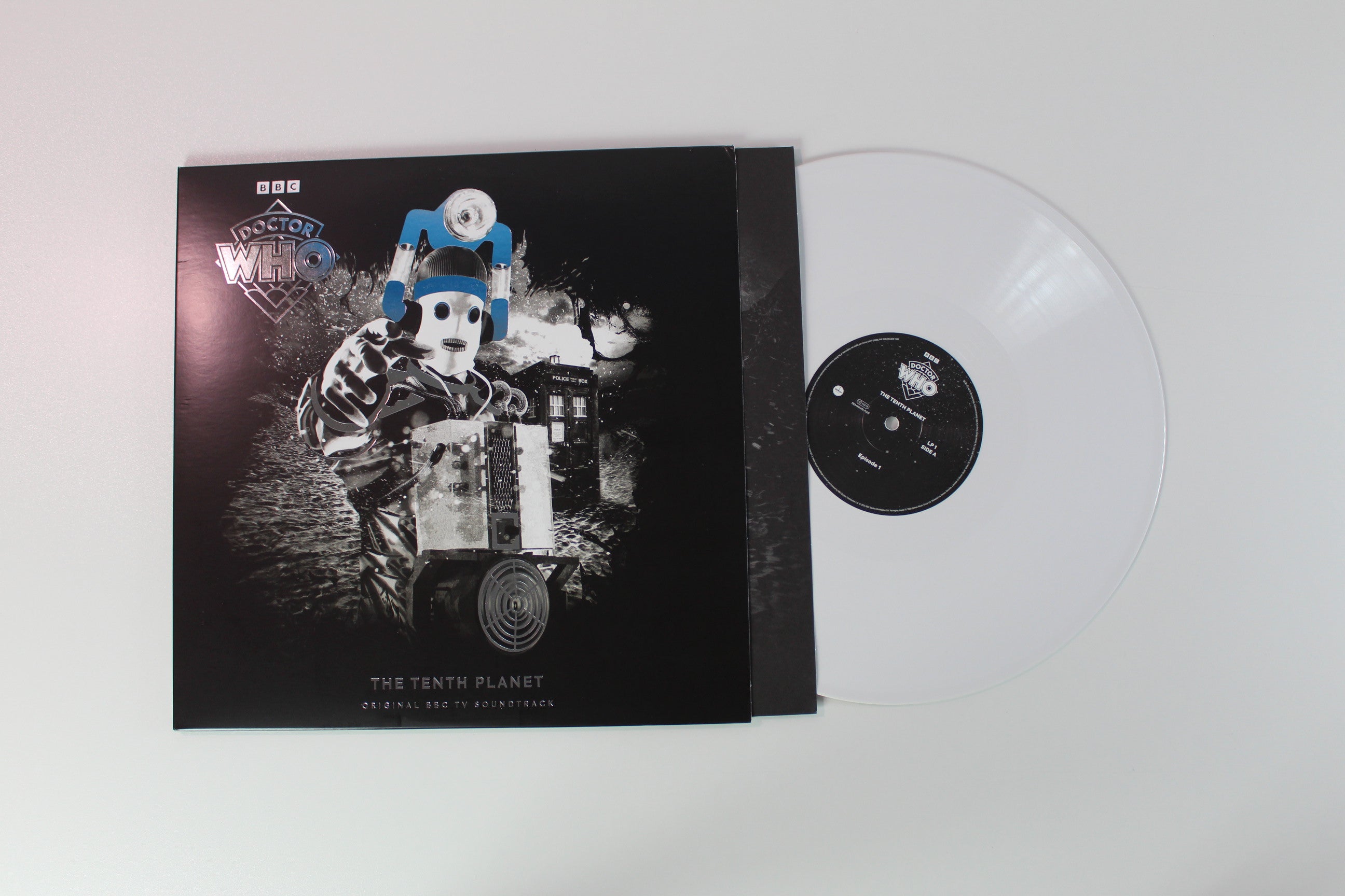 Doctor Who - The Tenth Planet (Original BBC TV Soundtrack) Ltd. RSD White & Silver Vinyl on Demon Records