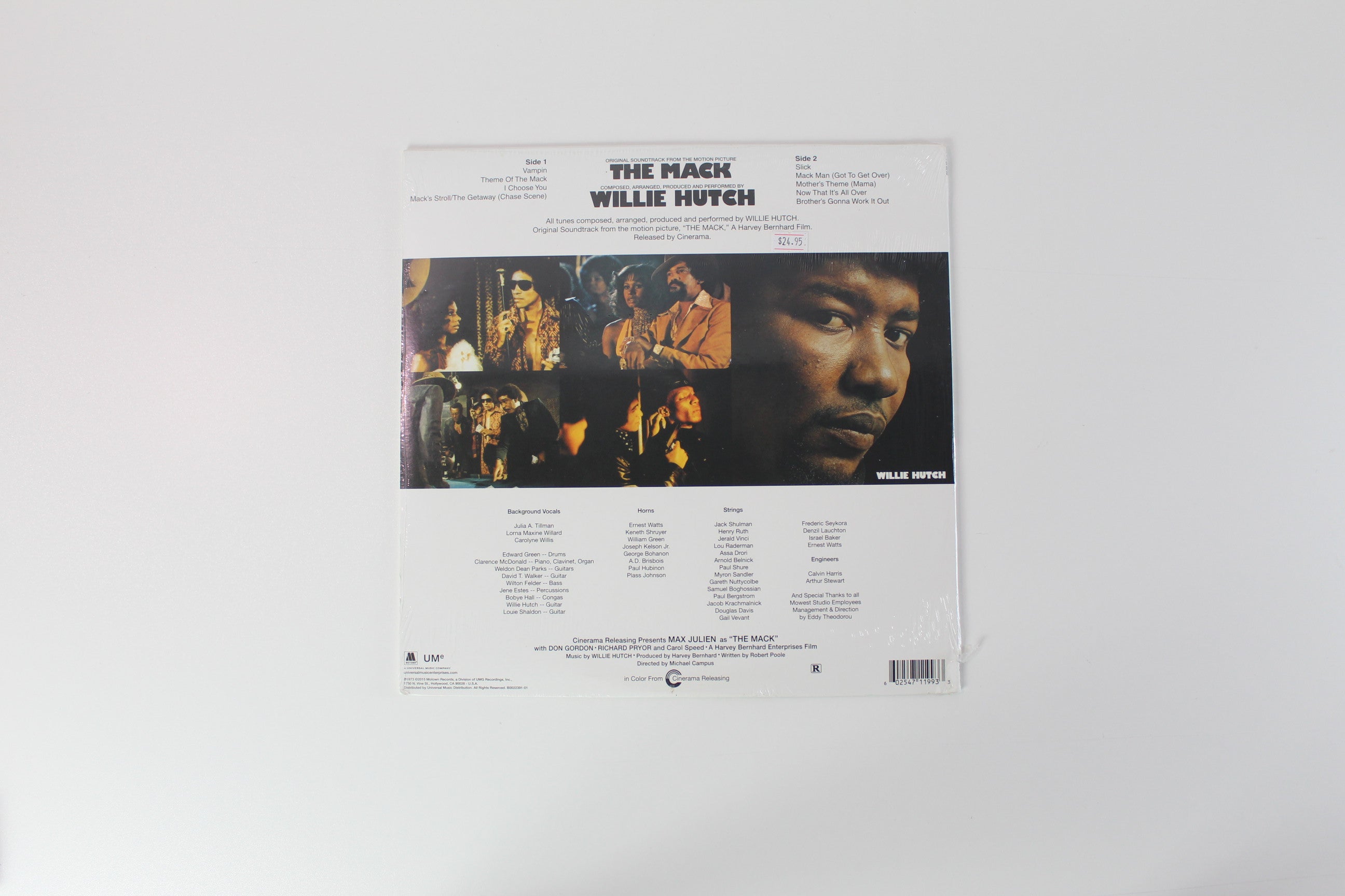Willie Hutch - The Mack on Motown Reissue Sealed