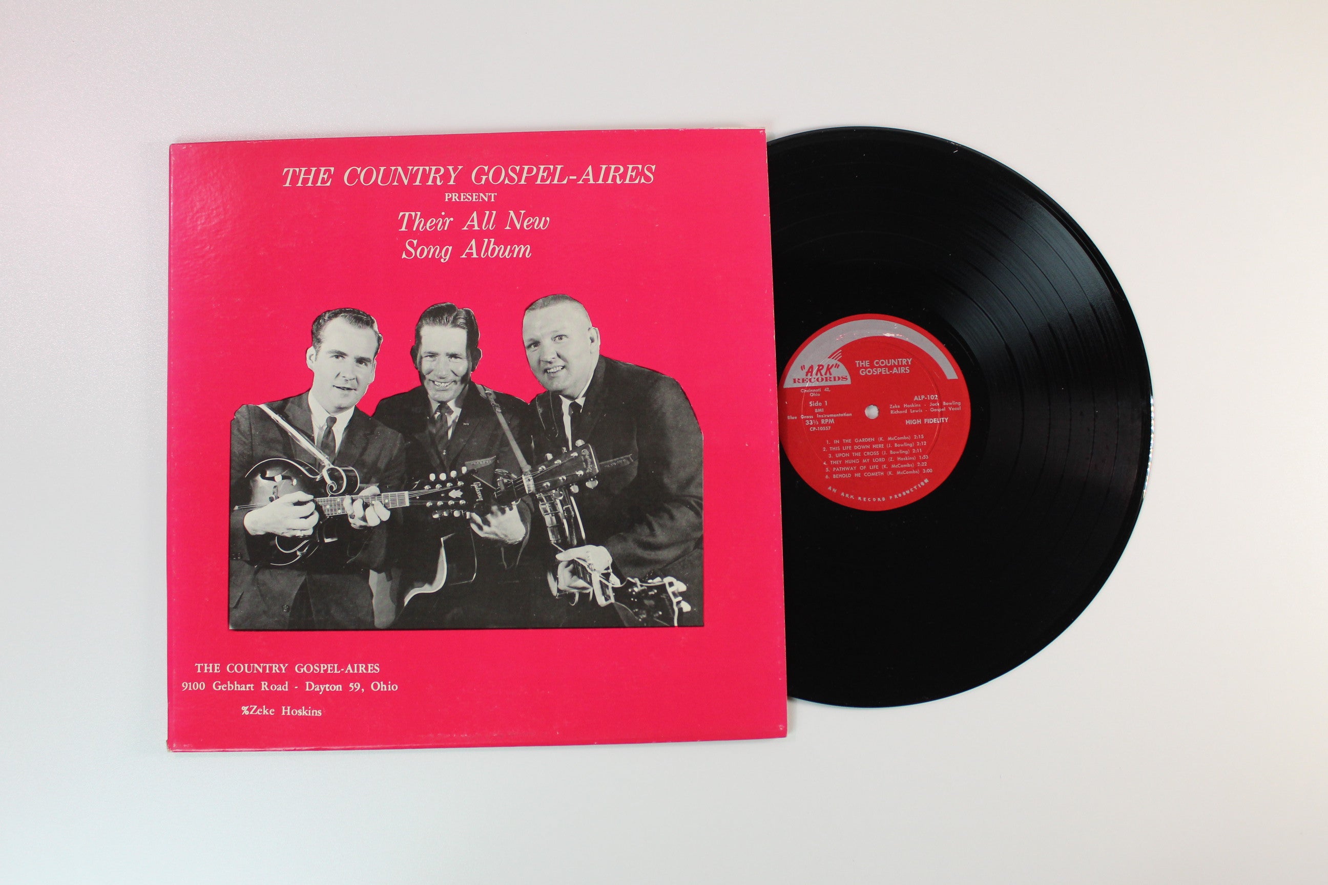 The Country Gospel-Aires - Present Their All New Song Album on Ark