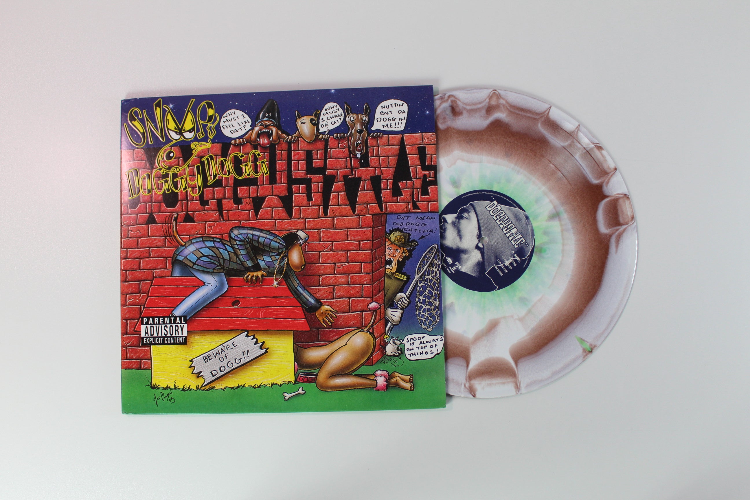 Snoop Dogg - Doggystyle on Brown & Mint Splatter Vinyl Me, Please Reissue
