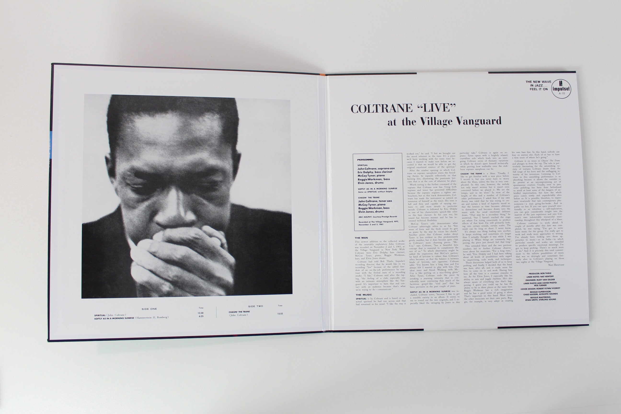 John Coltrane - "Live" At The Village Vanguard on Impulse!/Acoustic Sounds Series Reissue