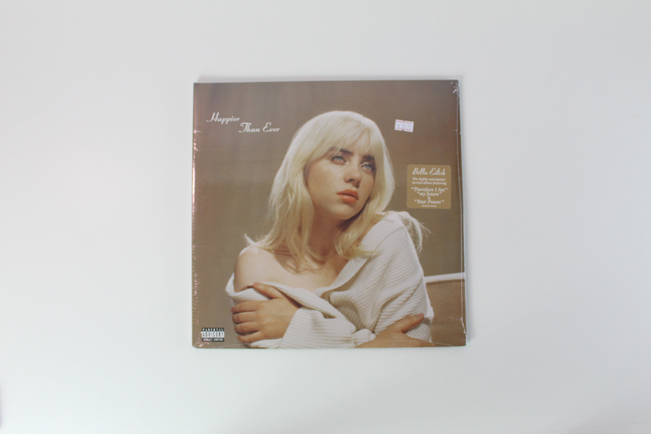 Billie Eilish - Happier Than Ever on Interscope Records Yellow Vinyl Sealed