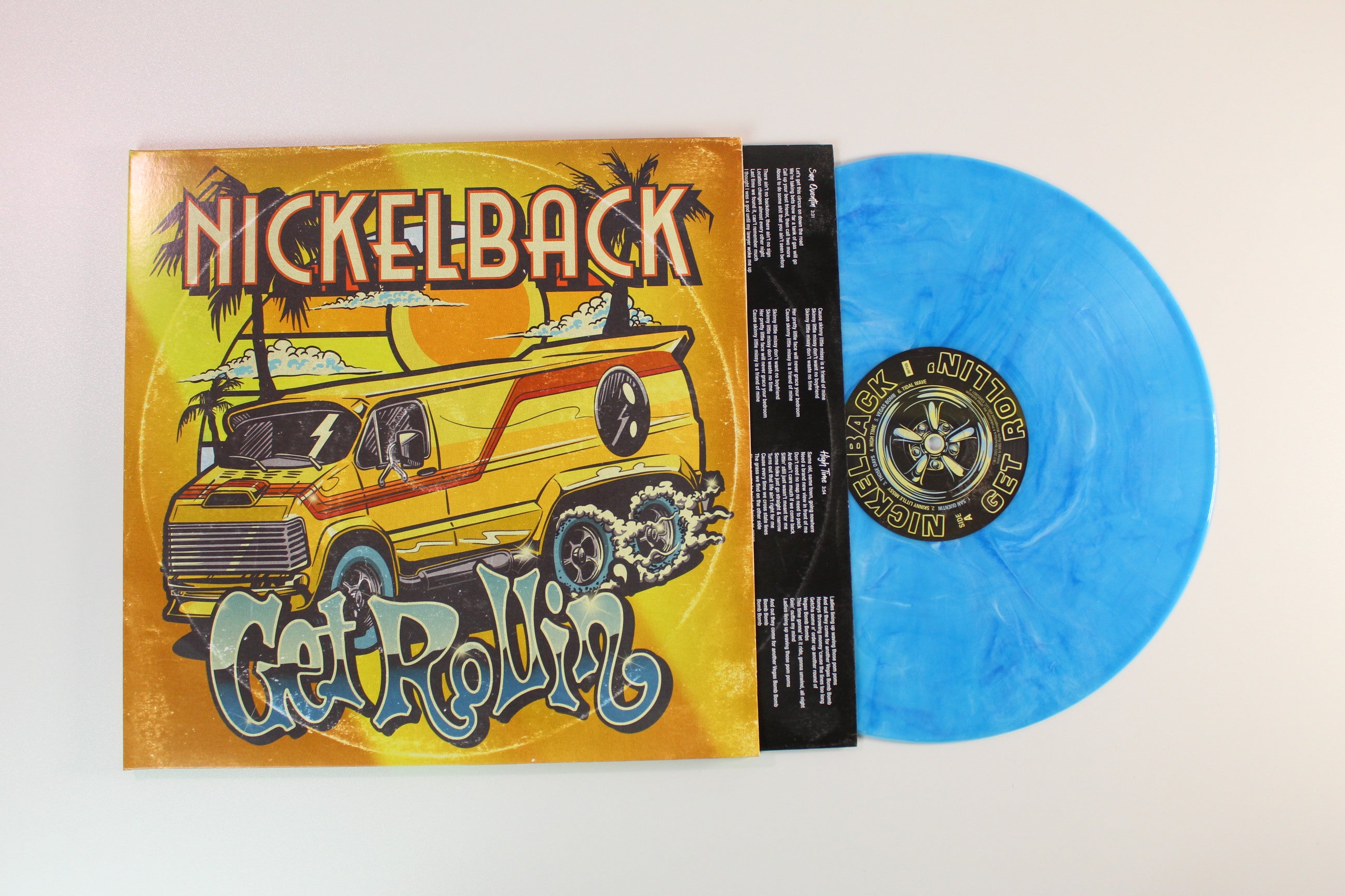 Nickelback - Get Rollin on BMG Ltd Blue & White Galaxy