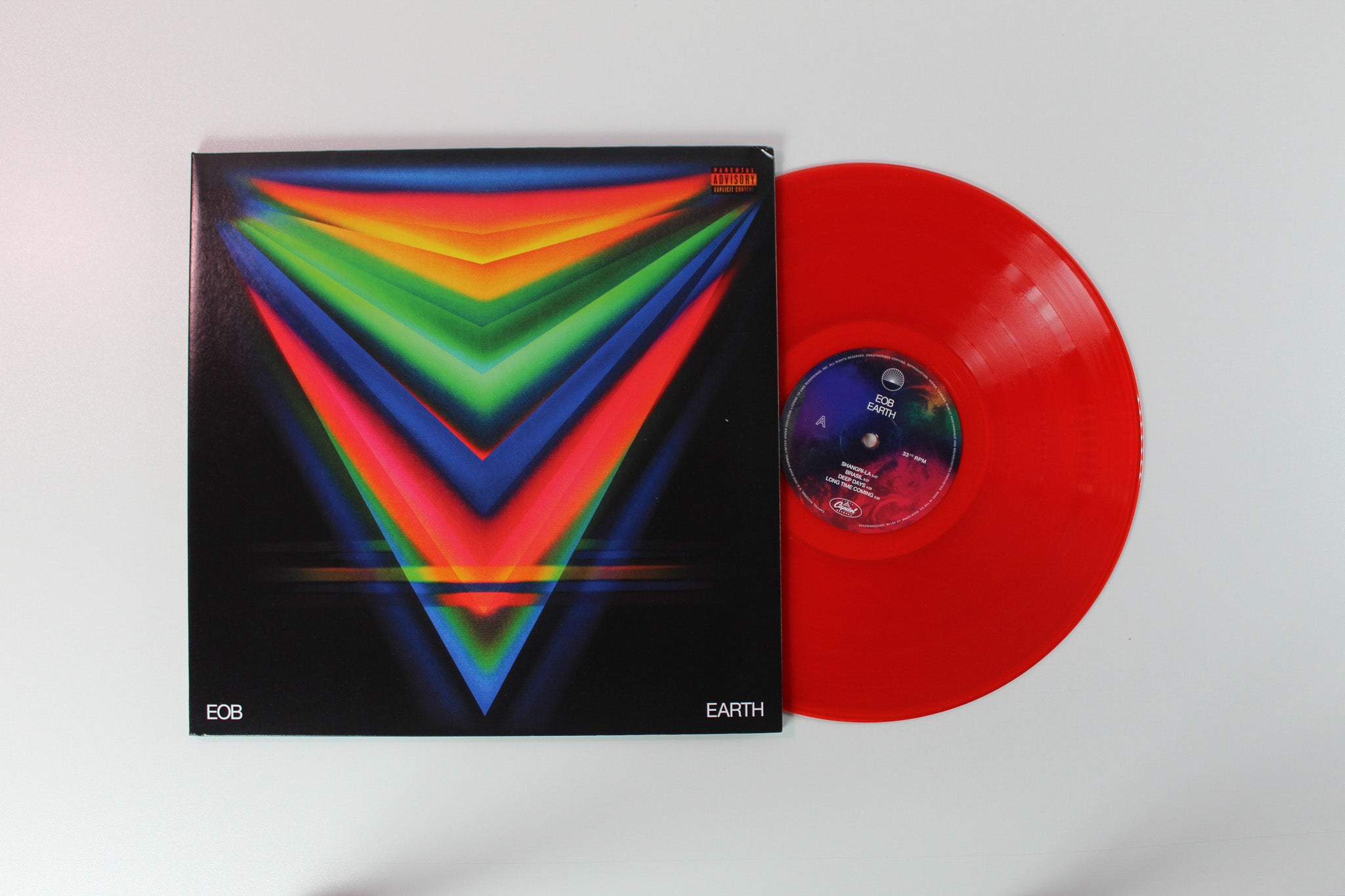 Ed O'Brien - Earth on Capitol Ltd Red Vinyl