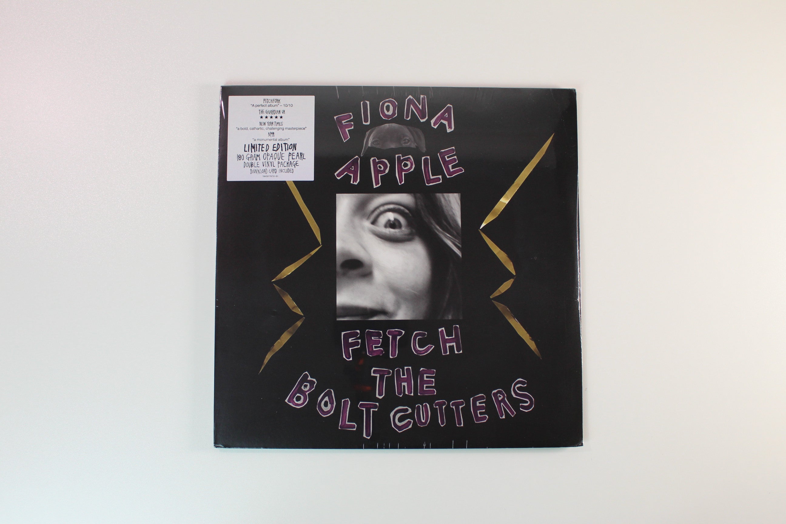 Fiona Apple - Fetch The Bolt Cutters on Epic Clean Slate Ltd Pearl Opaque Sealed