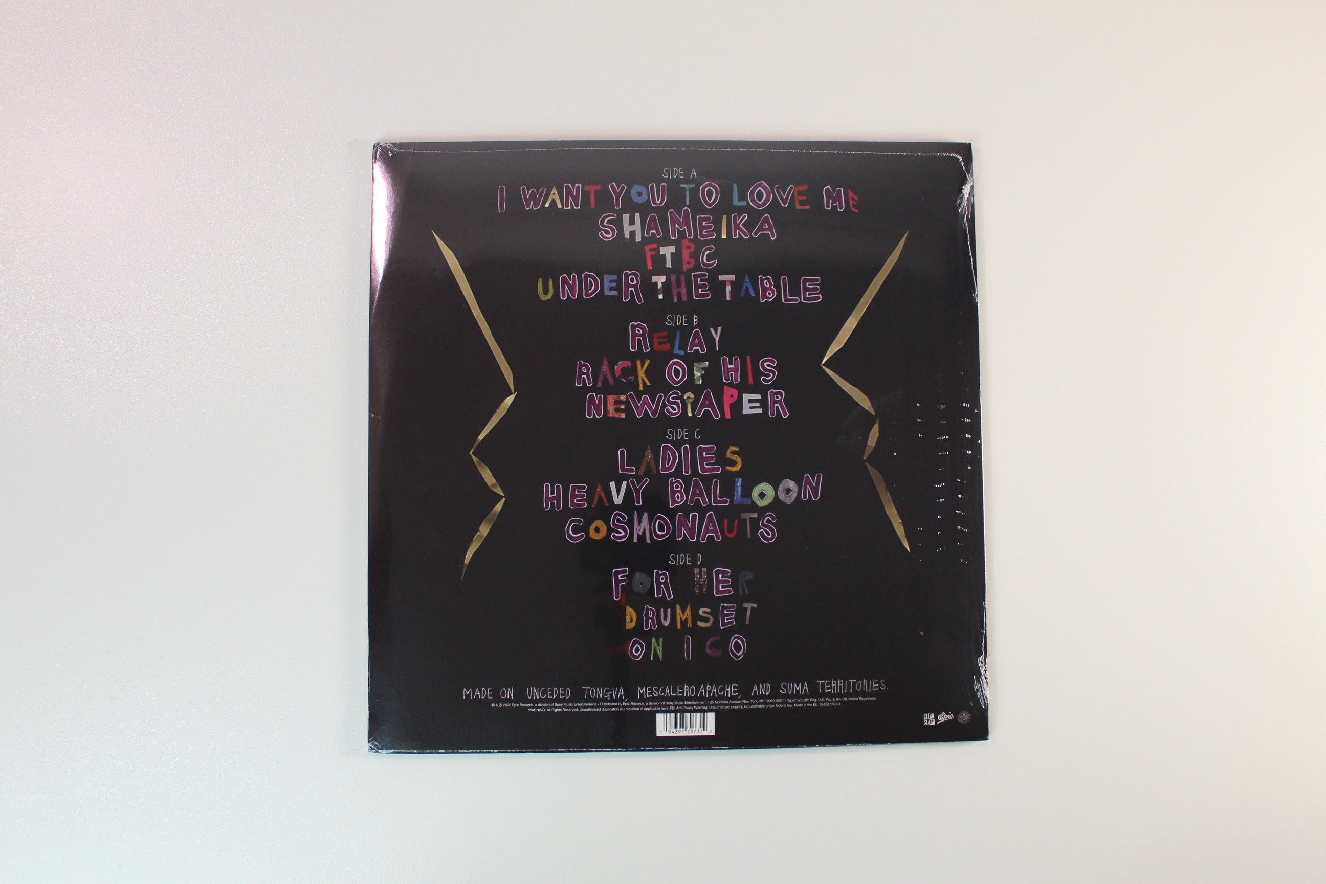 Fiona Apple - Fetch The Bolt Cutters on Epic Clean Slate Ltd Pearl Opaque Sealed