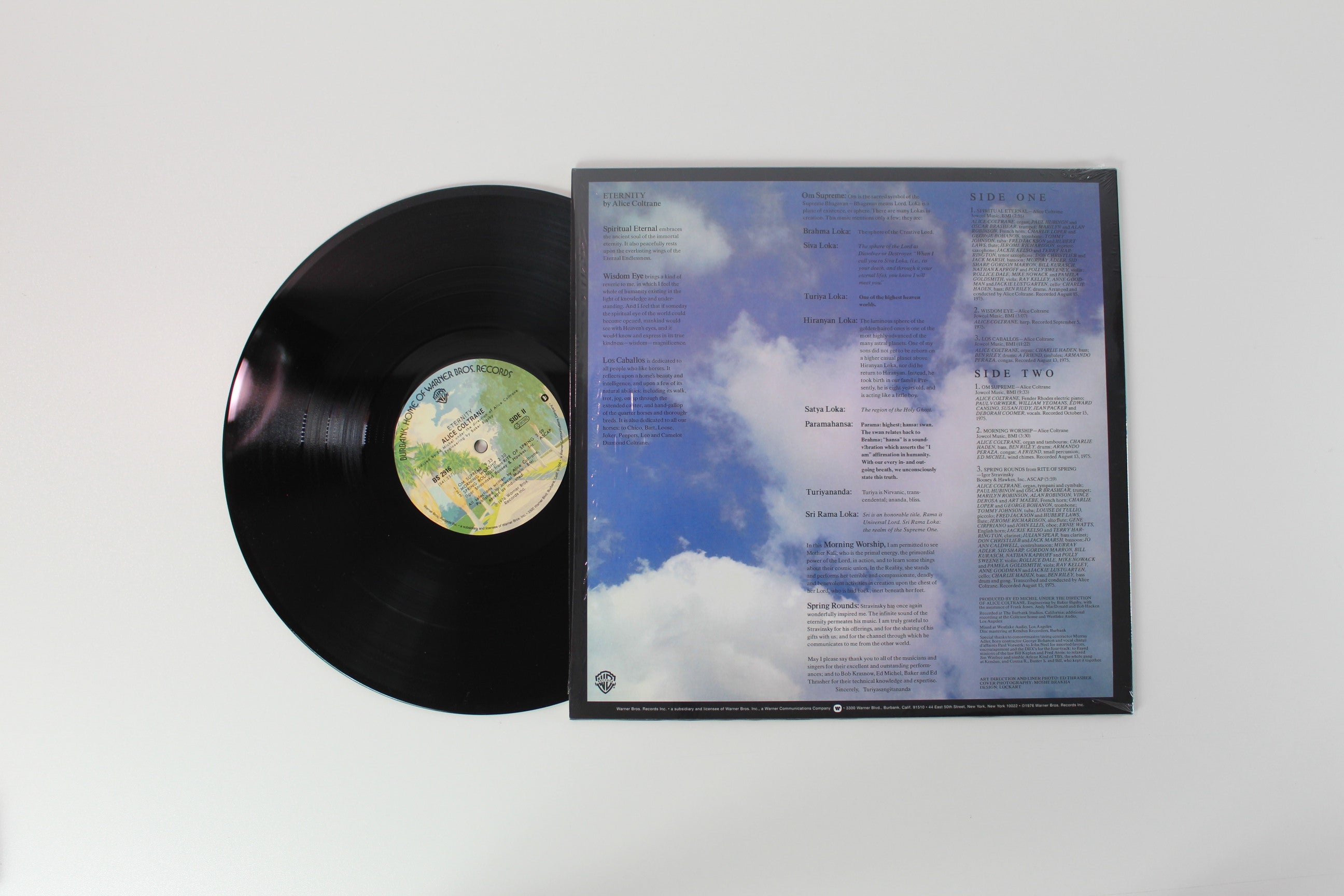 Alice Coltrane - Eternity on Warner/Speakers Corner Records Reissue