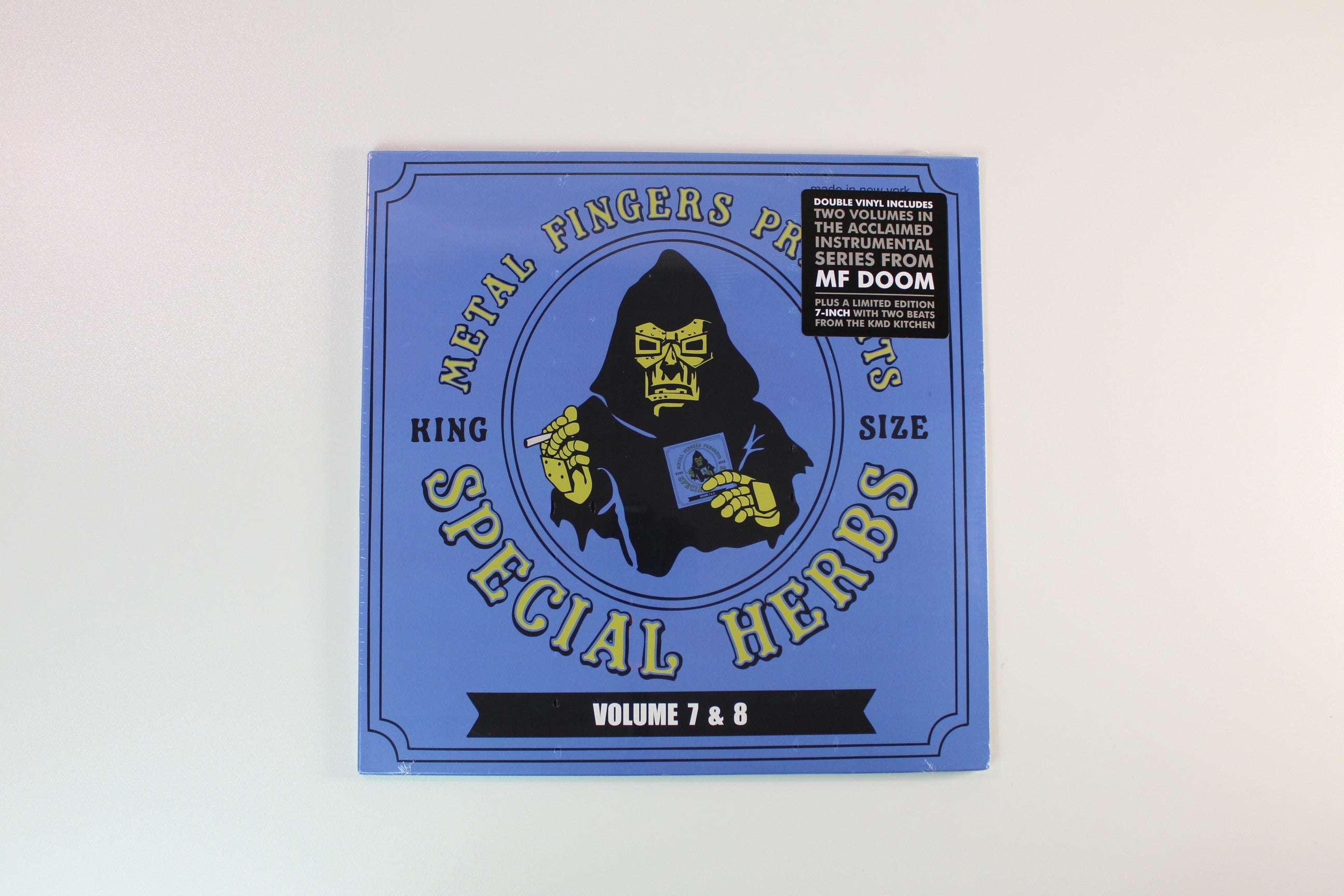 Metal Fingers - Special Herbs Volume 7 & 8 on Nature Sounds Ltd Reissue With 7" Sealed
