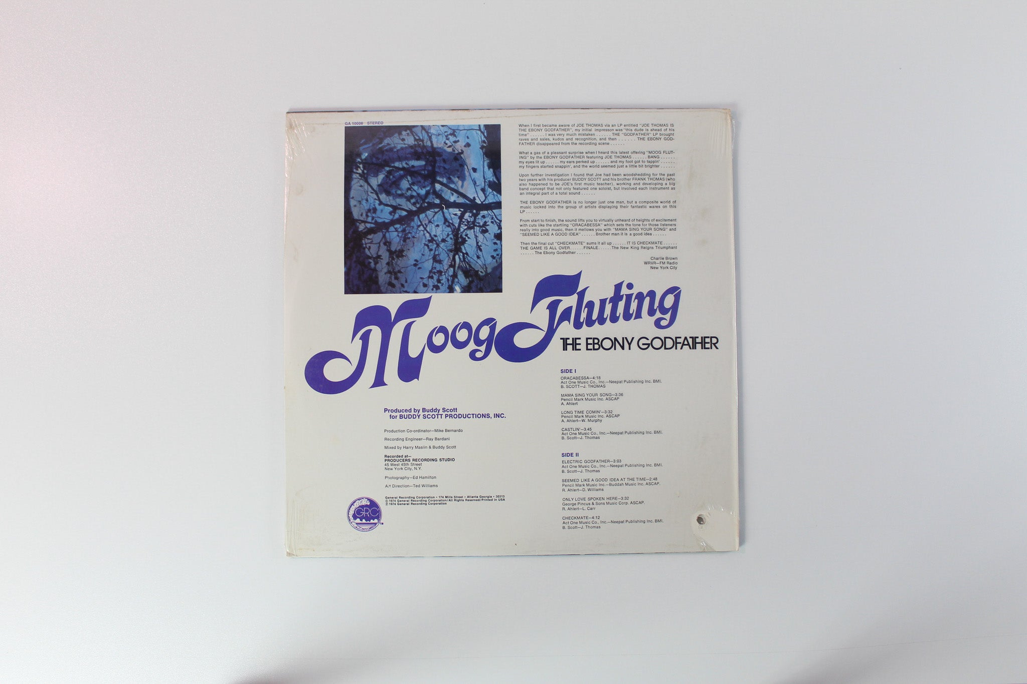 The Ebony Godfather - Moog Fluting on GRC Sealed