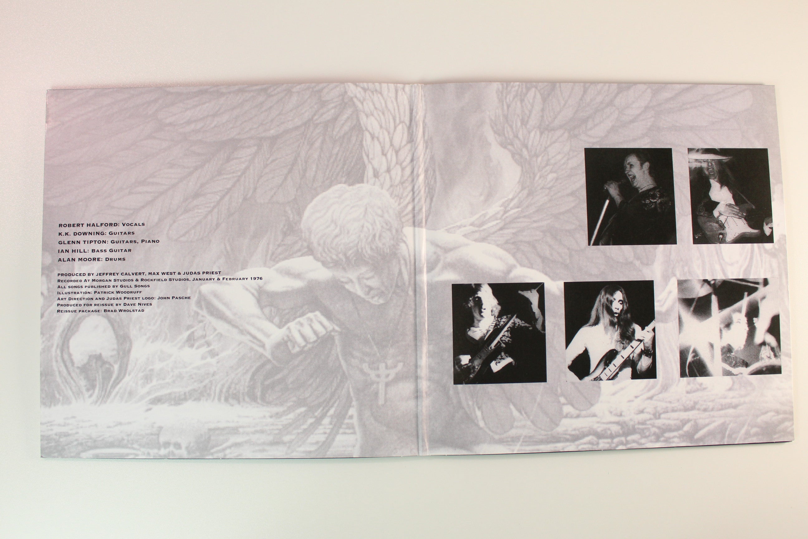 Judas Priest - Sad Wings Of Destiny on eOne RSD 2020 Ltd 45 RPM Black in Blue Vinyl Reissue