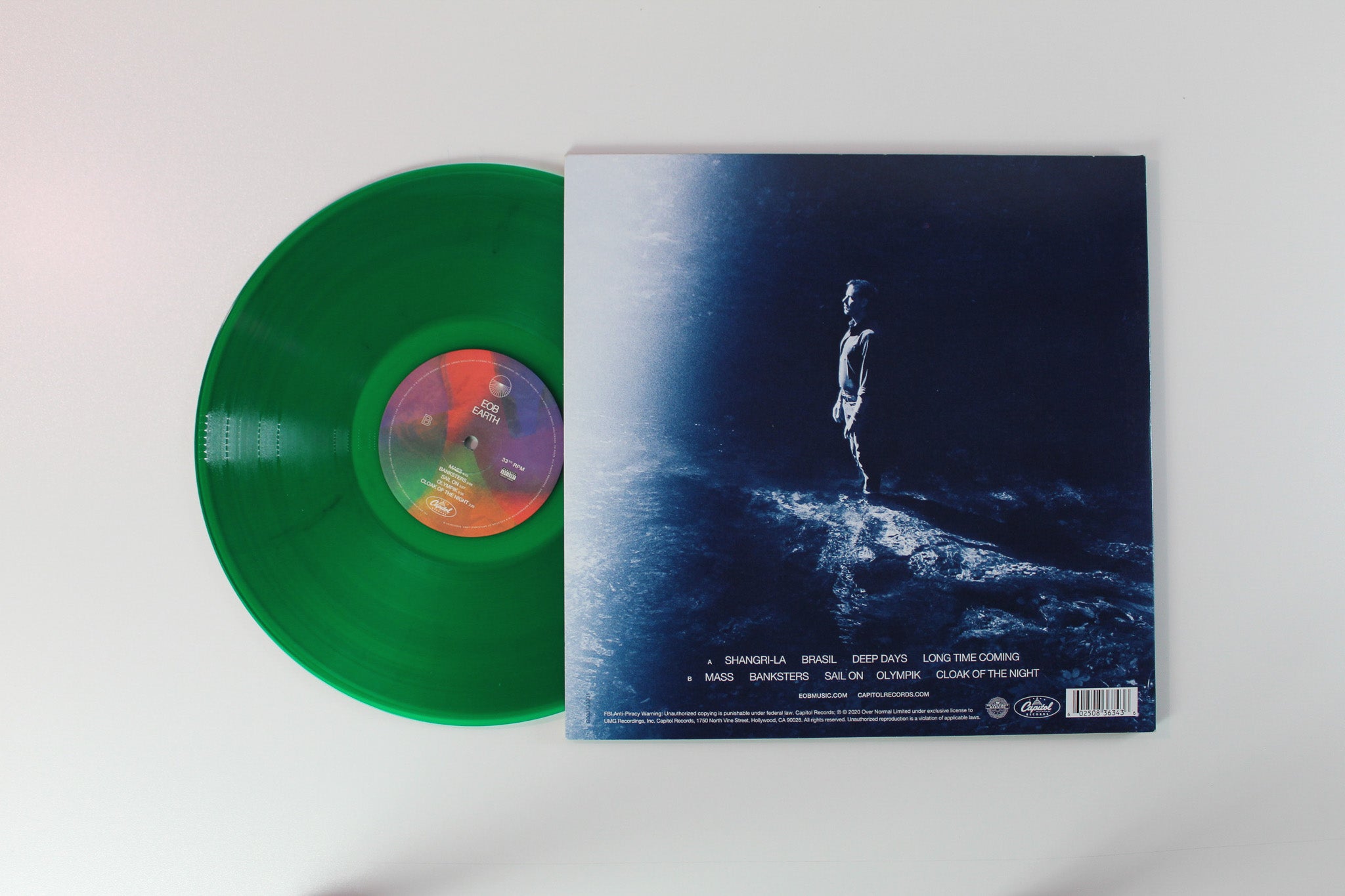 Ed O'Brien - Earth on Capitol Ltd Green Vinyl
