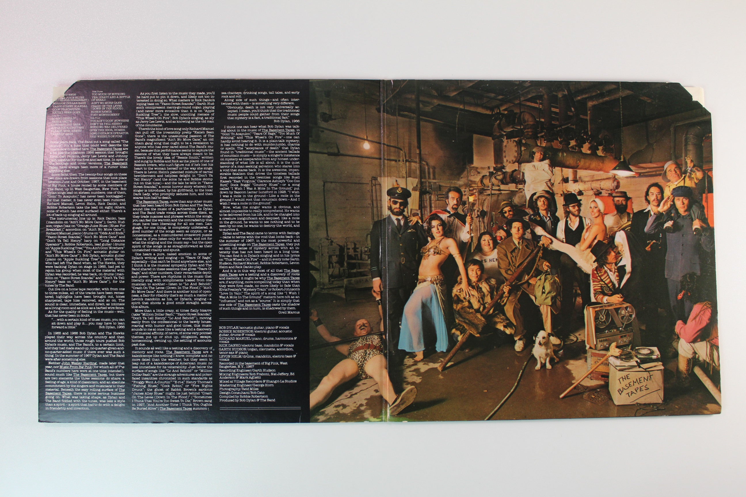 Bob Dylan - The Basement Tapes on Columbia Promo