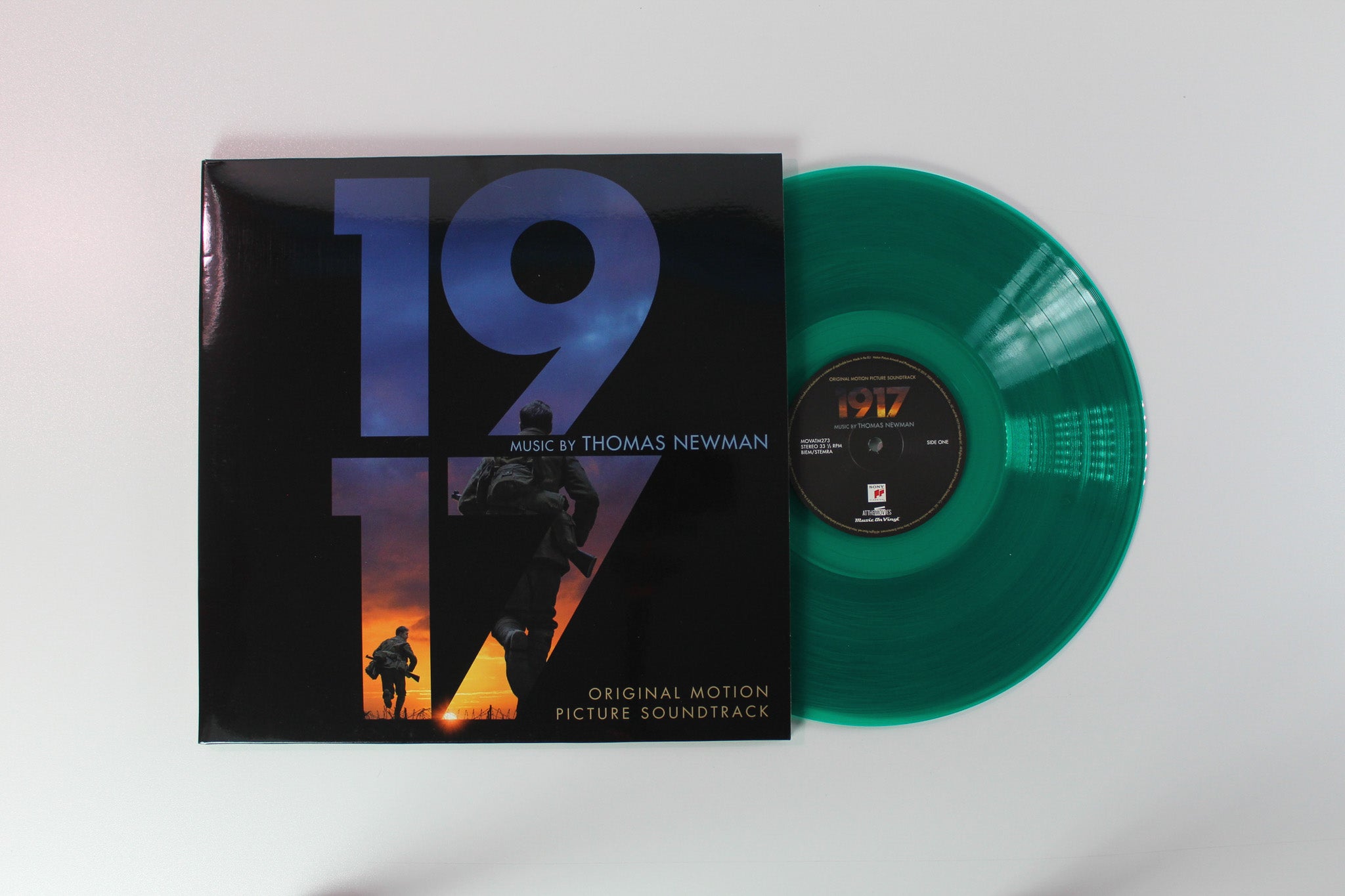 Thomas Newman - 1917 (Original Motion Picture Soundtrack) on Music on Vinyl Ltd Numbered Green Translucent Vinyl
