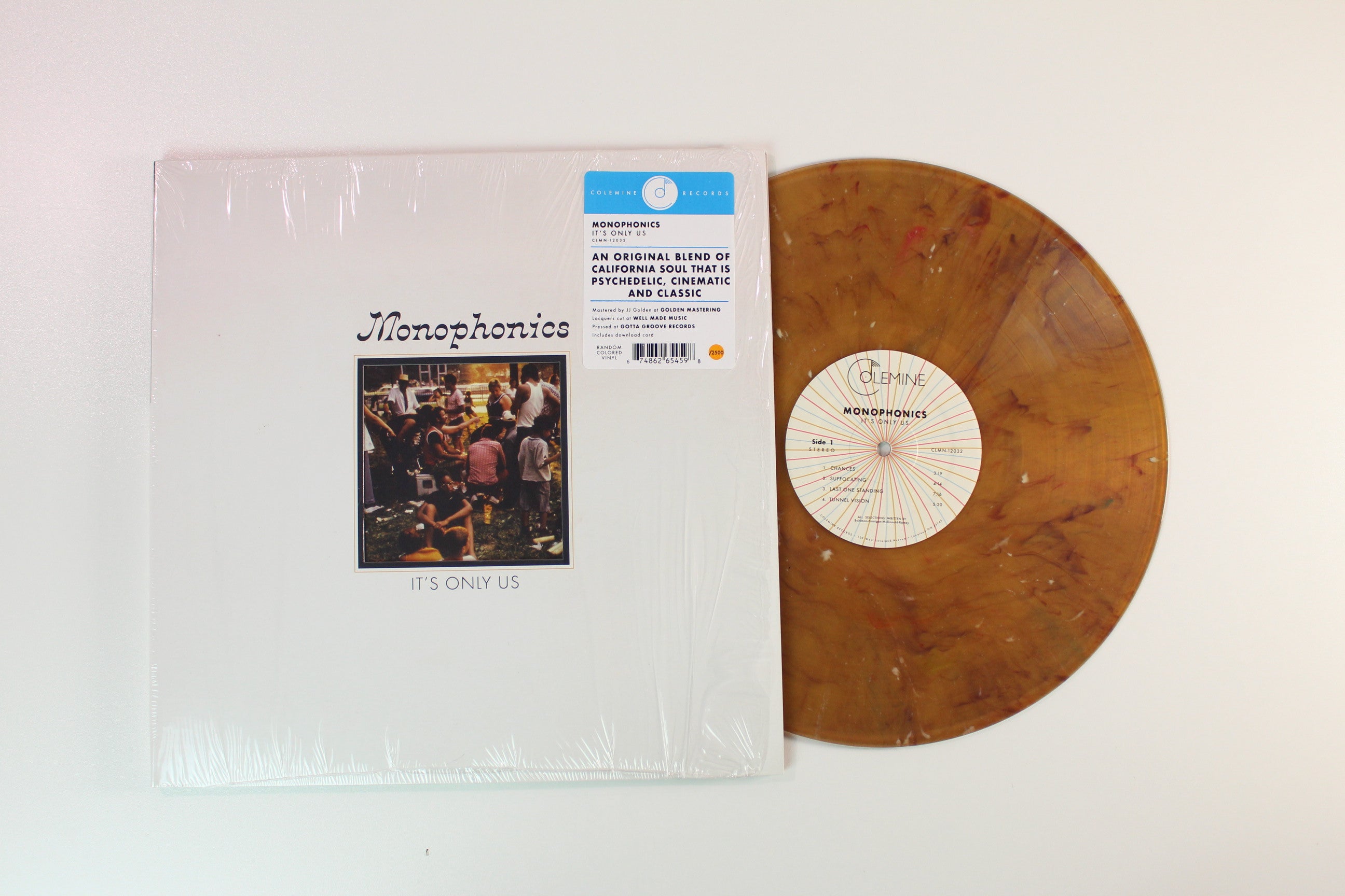 Monophonics - It's Only Us on Colemine Ltd Colored Vinyl