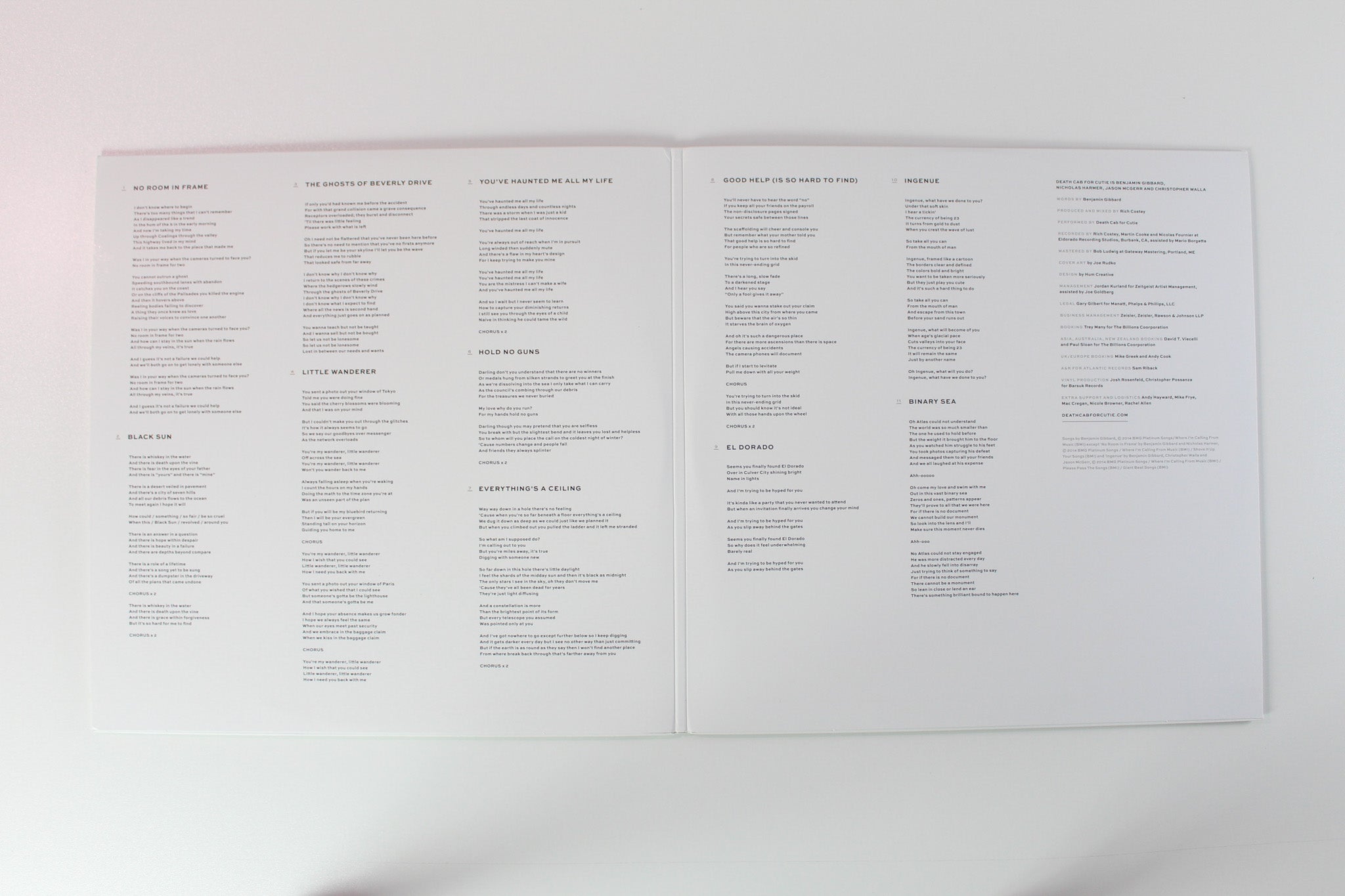 Death Cab For Cutie - Kintsugi on Barsuk