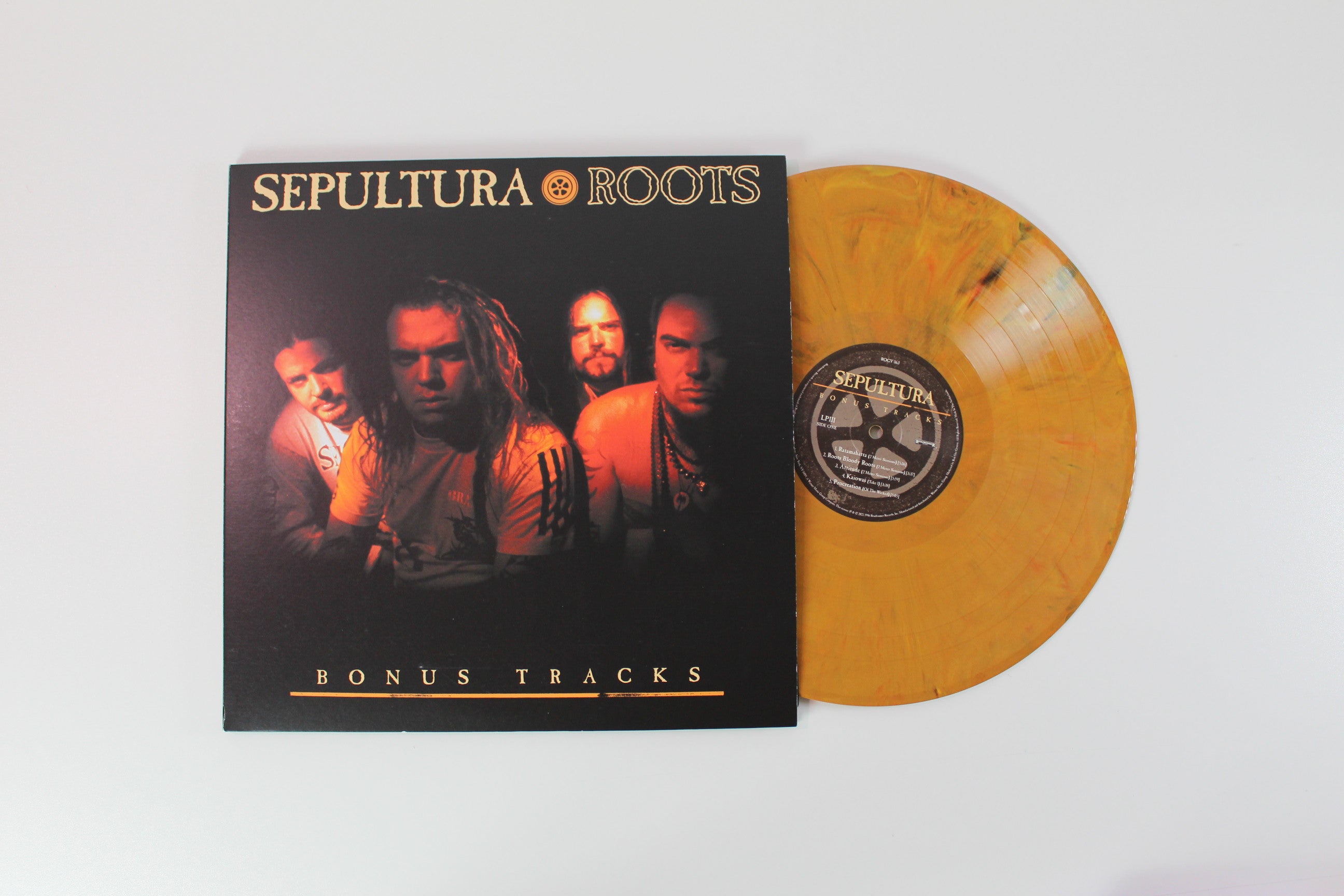 Sepultura - Roots on Roadrunner Ltd Colored Vinyl Box Set Reissue