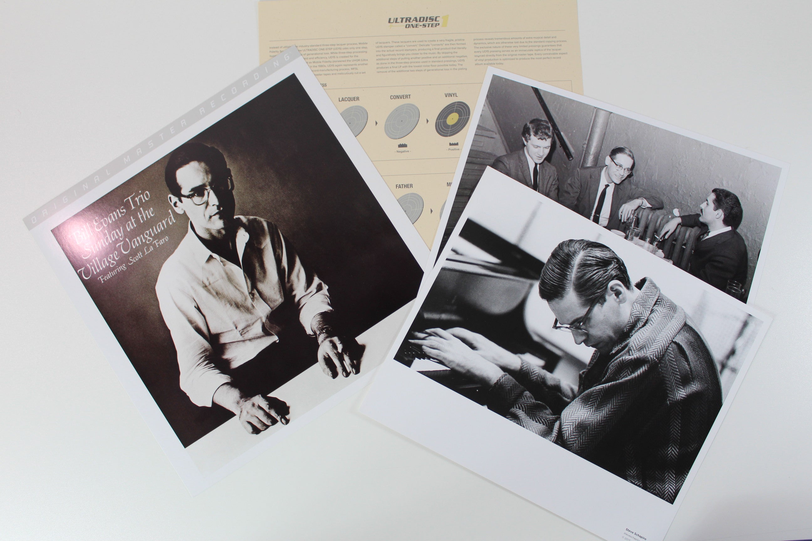 The Bill Evans Trio, Scott LaFaro - Sunday At The Village Vanguard on Mobile Fidelity Sound Lab 2 X 12" 45 RPM Ltd Numbered Box Set Reissue