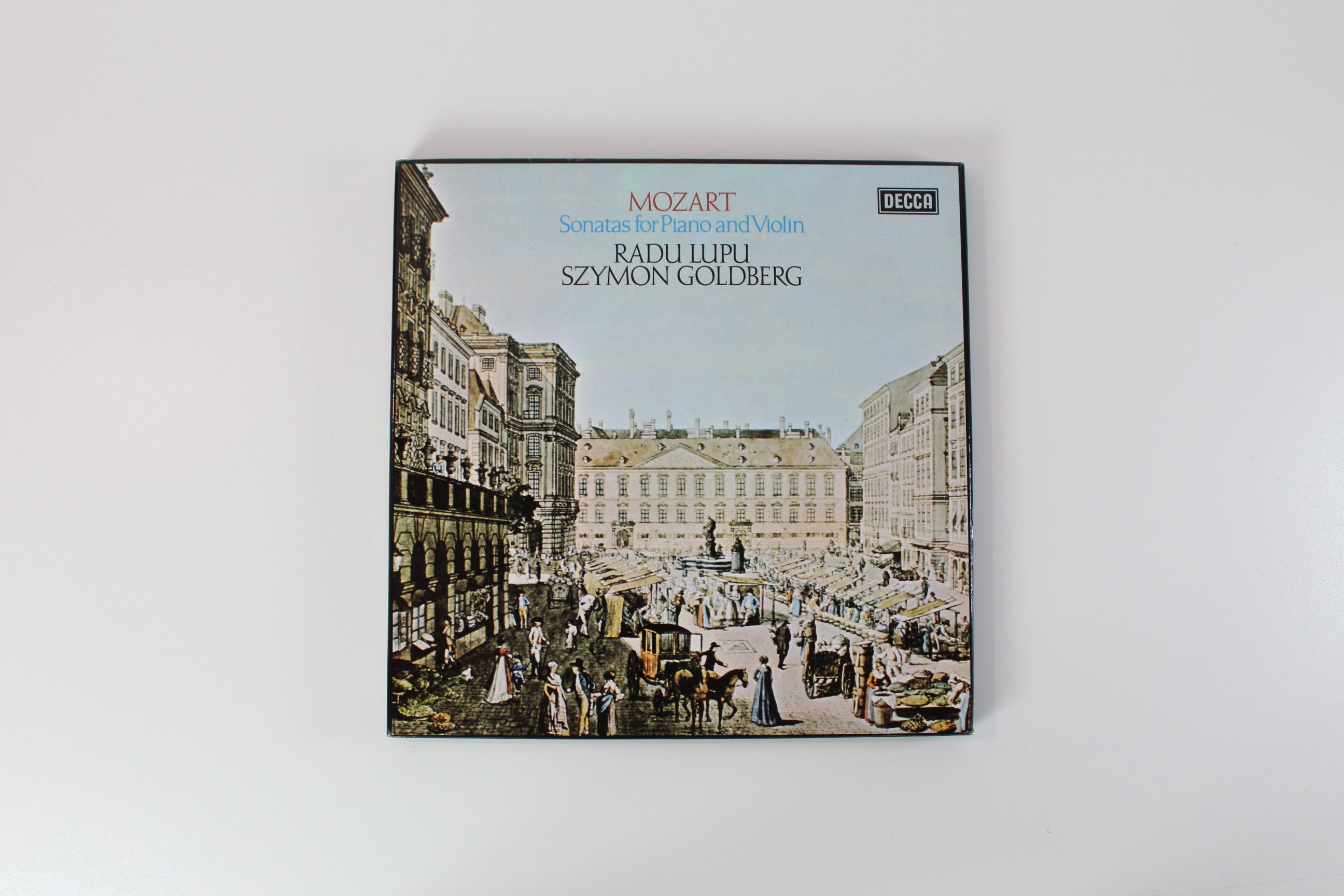 Wolfgang Amadeus Mozart: Radu Lupu & Szymon Goldberg - Sonatas For Piano And Violin on Decca UK Box Set