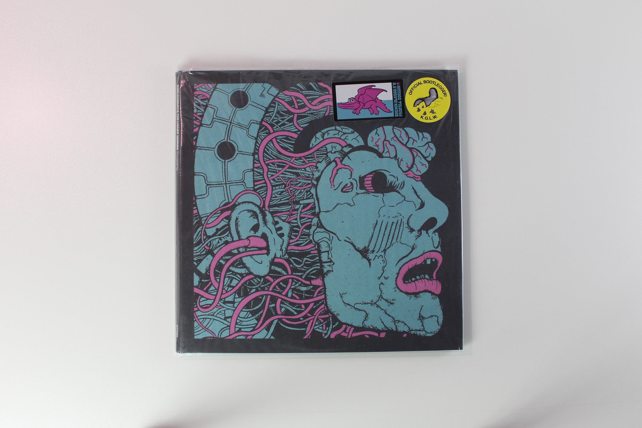 King Gizzard And The Lizard Wizard - Europe '19 on Bubblewrap Records Ltd Purple Black & Blue Starburst Vinyl