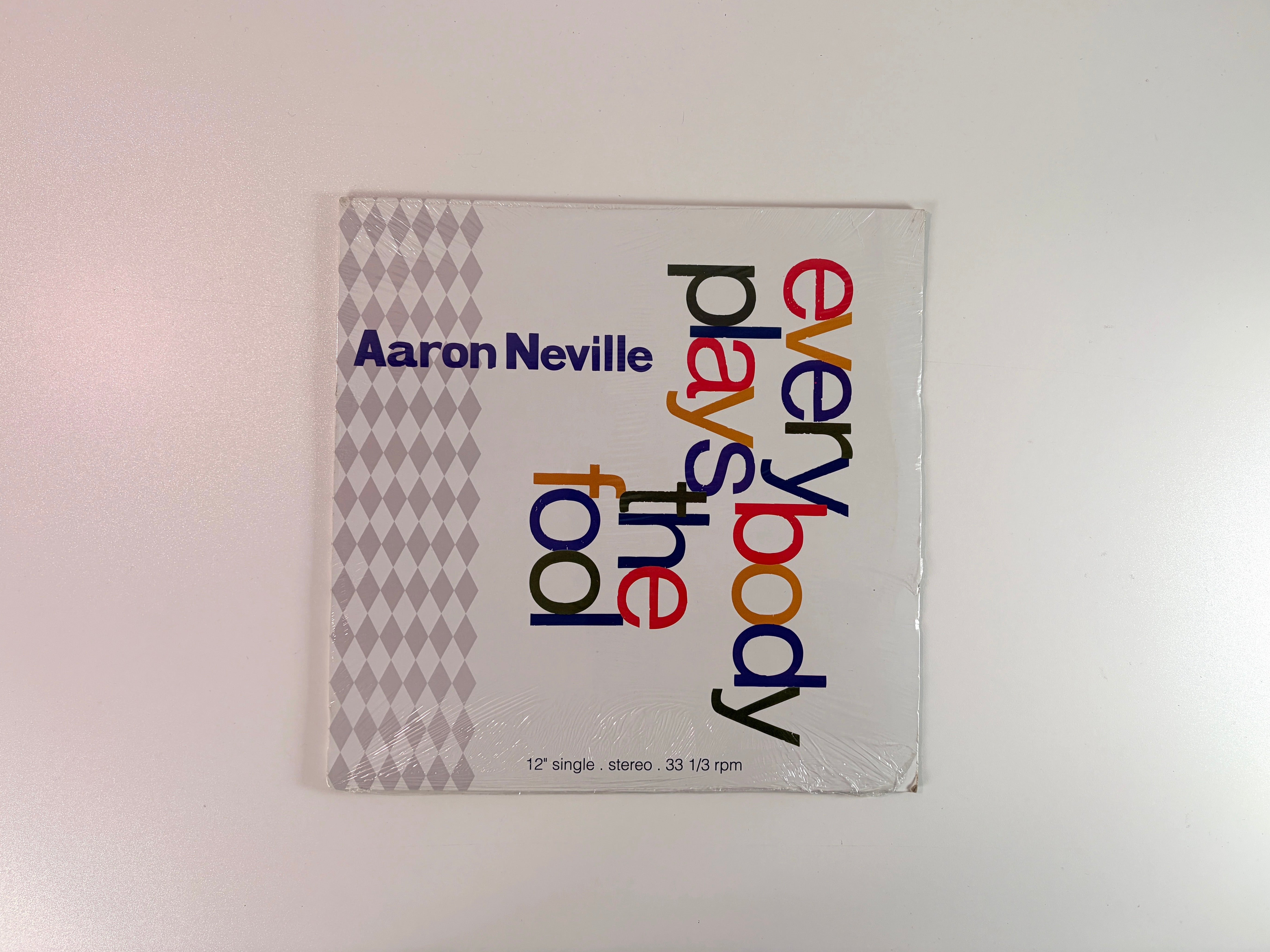 Aaron Neville - Everybody Plays The Fool on A&M 12" Single Sealed