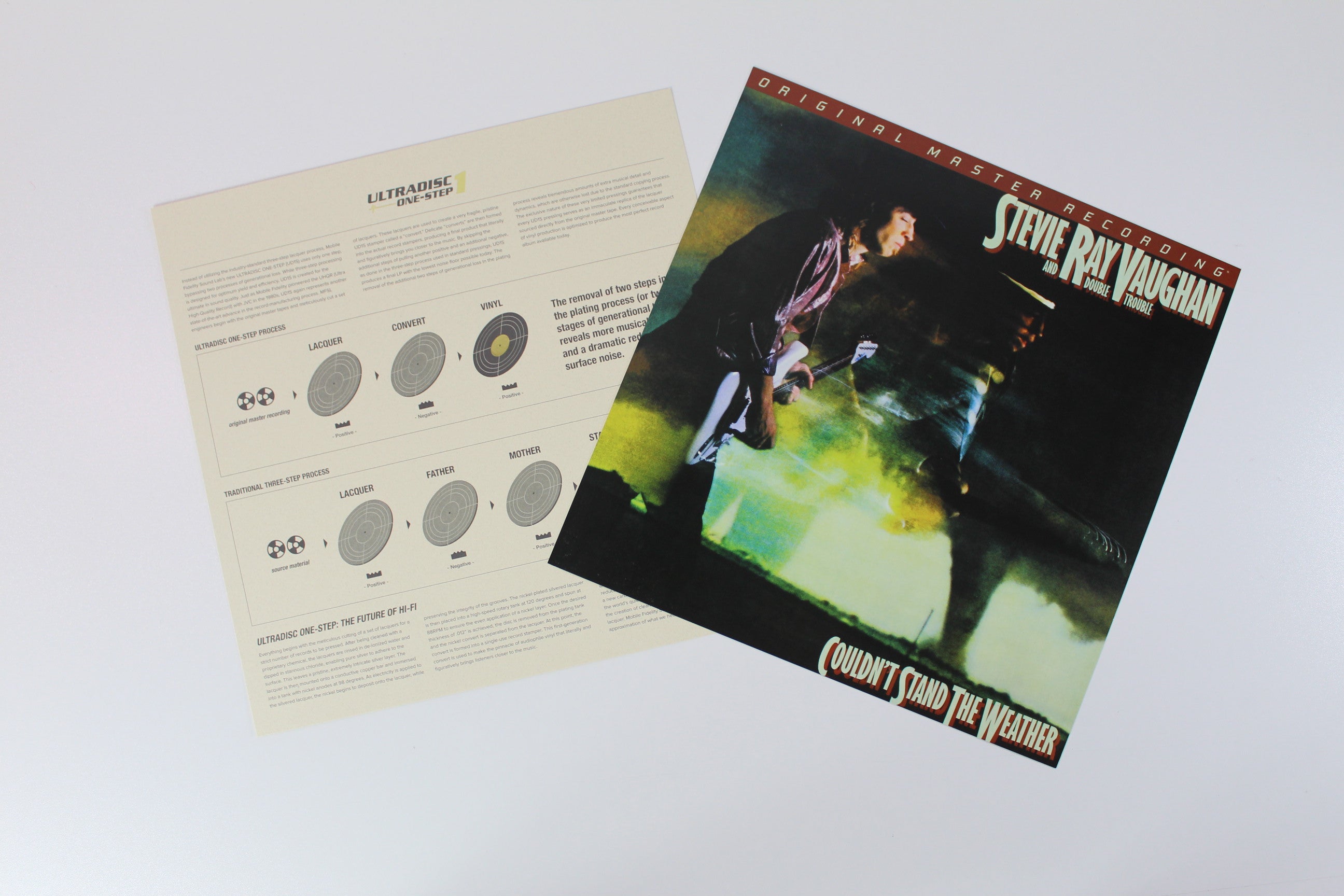 Stevie Ray Vaughan & Double Trouble - Couldn't Stand The Weather on Mobile Fidelity Sound Lab 2 X 12" 45 RPM Ltd Numbered Box Set