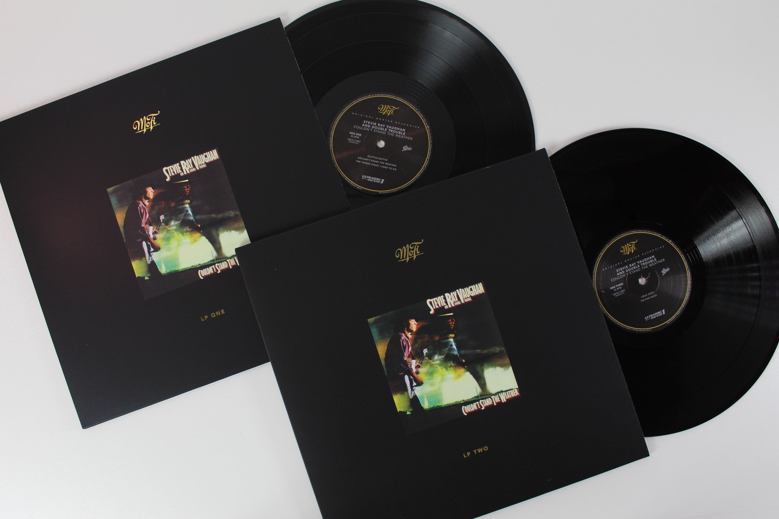Stevie Ray Vaughan & Double Trouble - Couldn't Stand The Weather on Mobile Fidelity Sound Lab 2 X 12" 45 RPM Ltd Numbered Box Set