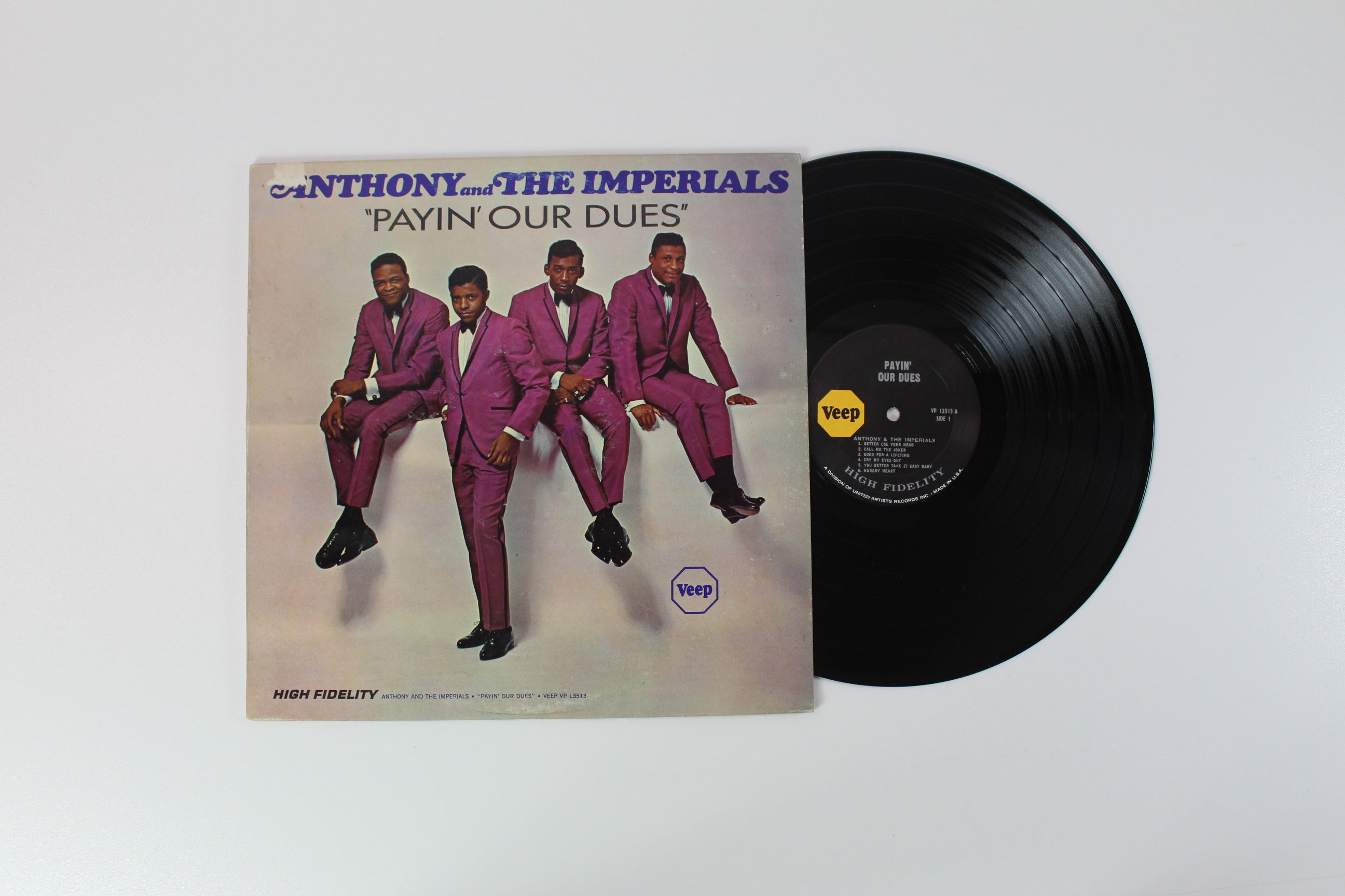 Little Anthony & The Imperials - Payin' Our Dues on Veep - Mono