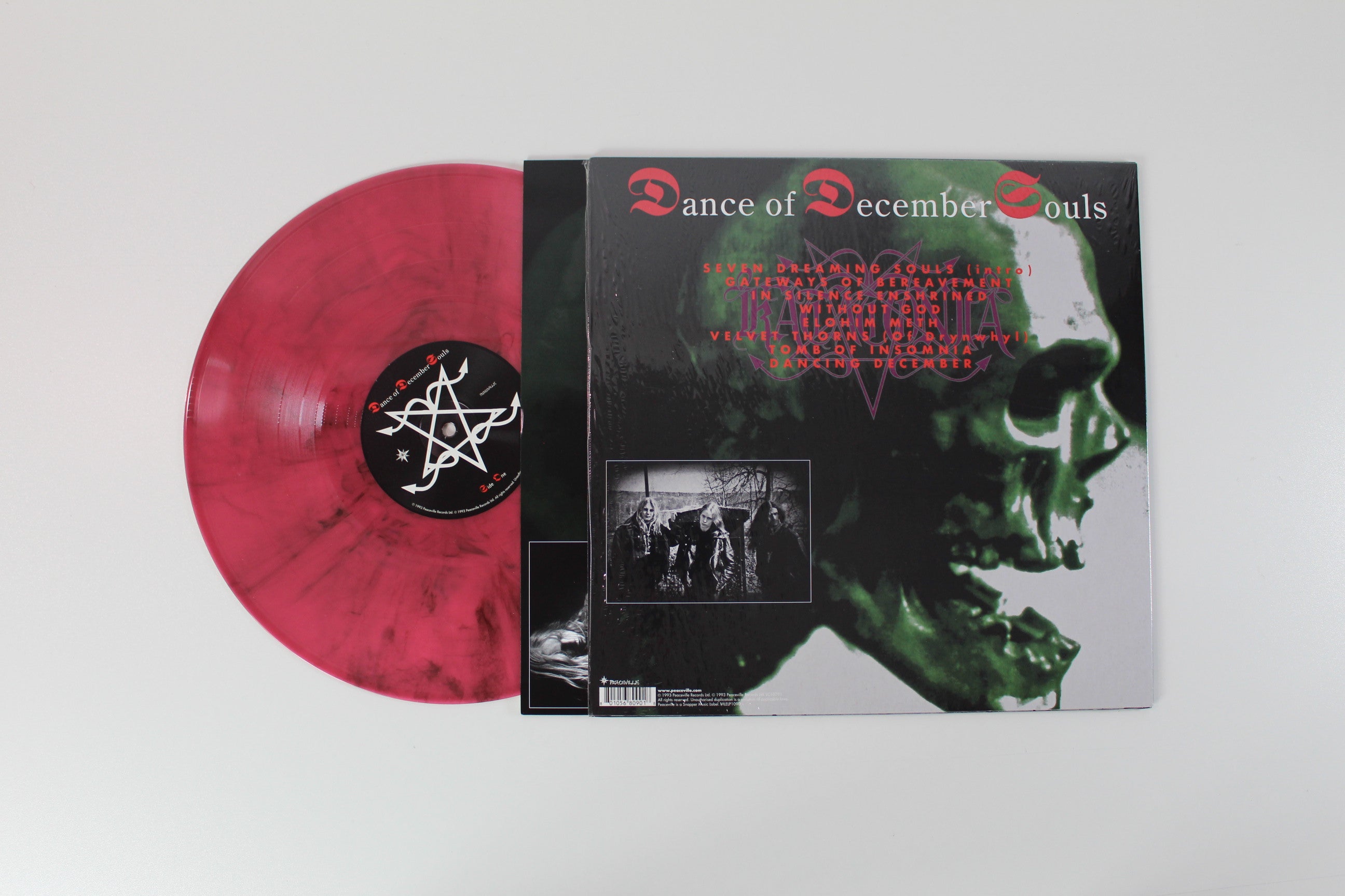 Katatonia - Dance Of December Souls on Peaceville - Pink Vinyl