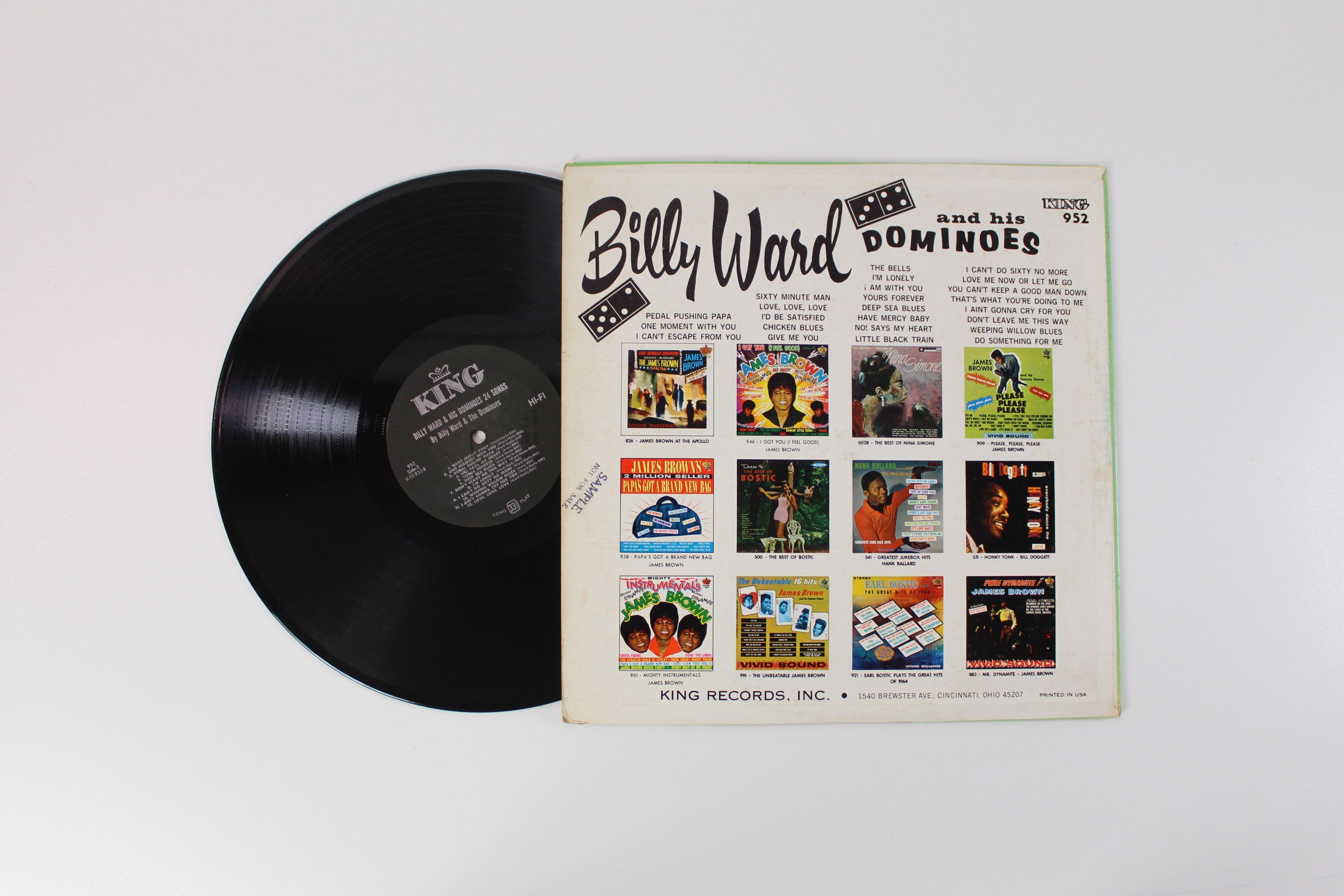 Billy Ward And His Dominoes - 24 Songs on King Records