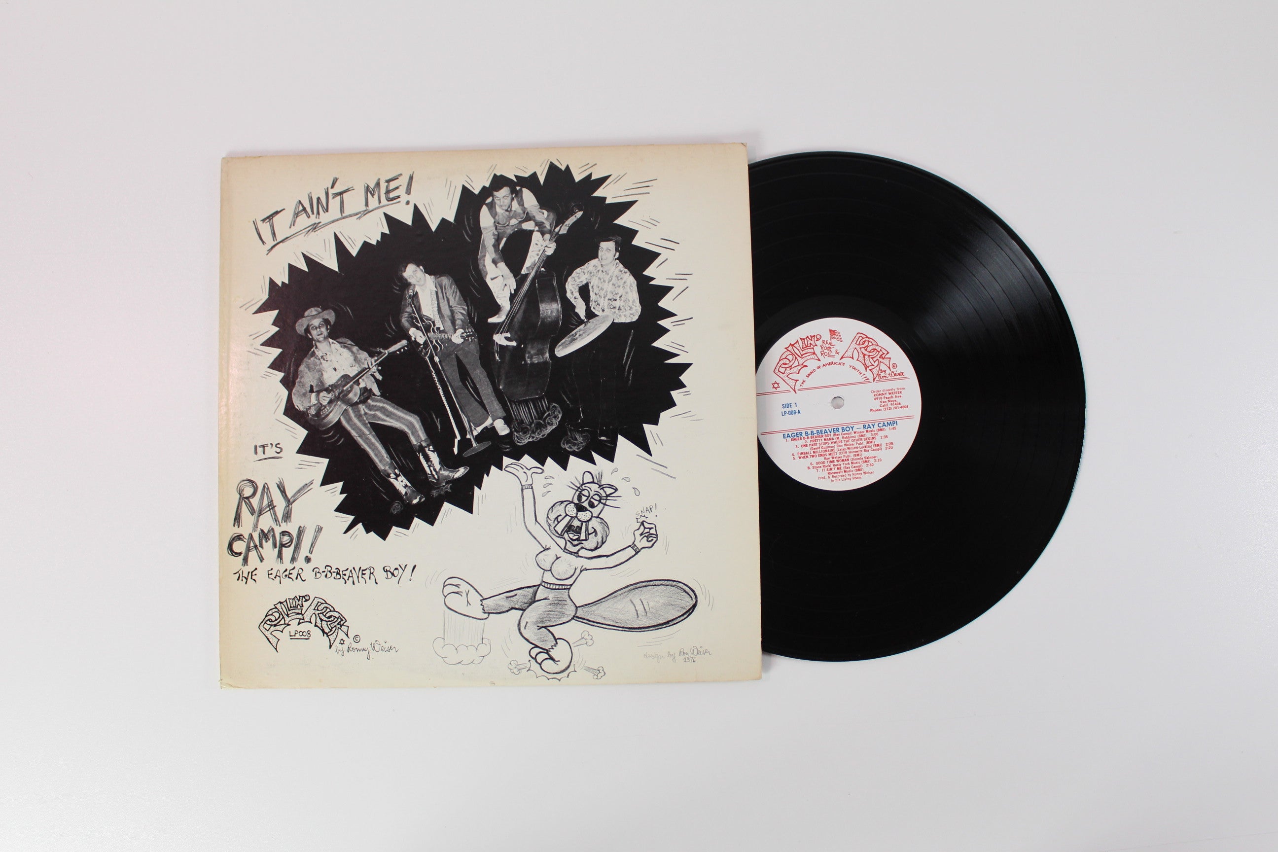 Ray Campi - It Ain't Me - Eager B-B-Beaver Boy on Rollin' Rock