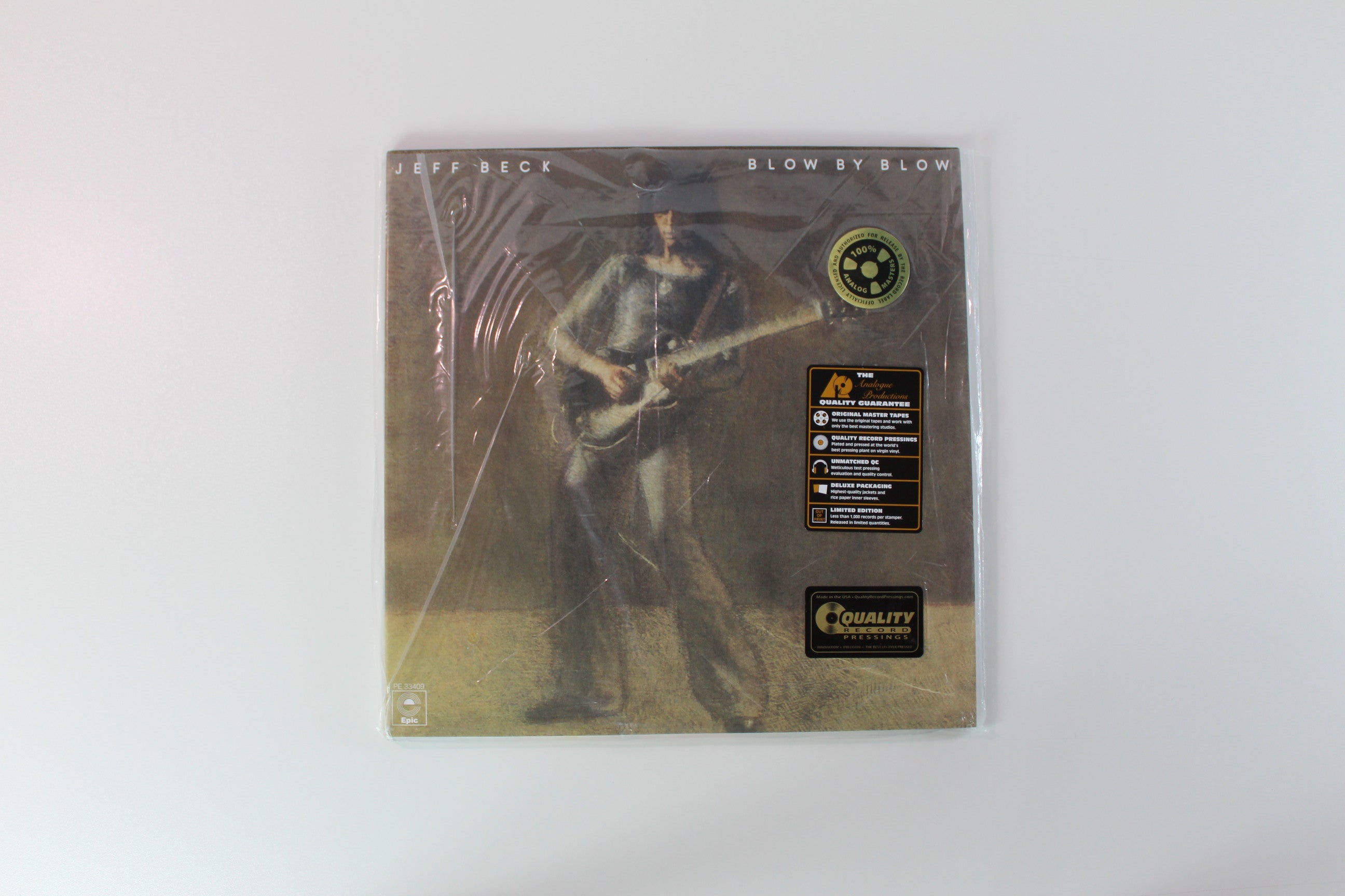 Jeff Beck - Blow By Blow on Analogue Productions Ltd 45 RPM 180 Gram Reissue