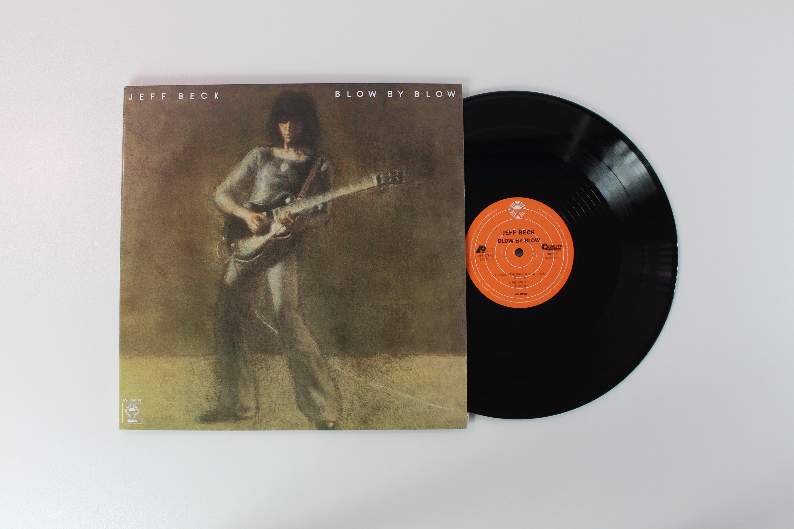 Jeff Beck - Blow By Blow on Analogue Productions Ltd 45 RPM 180 Gram Reissue