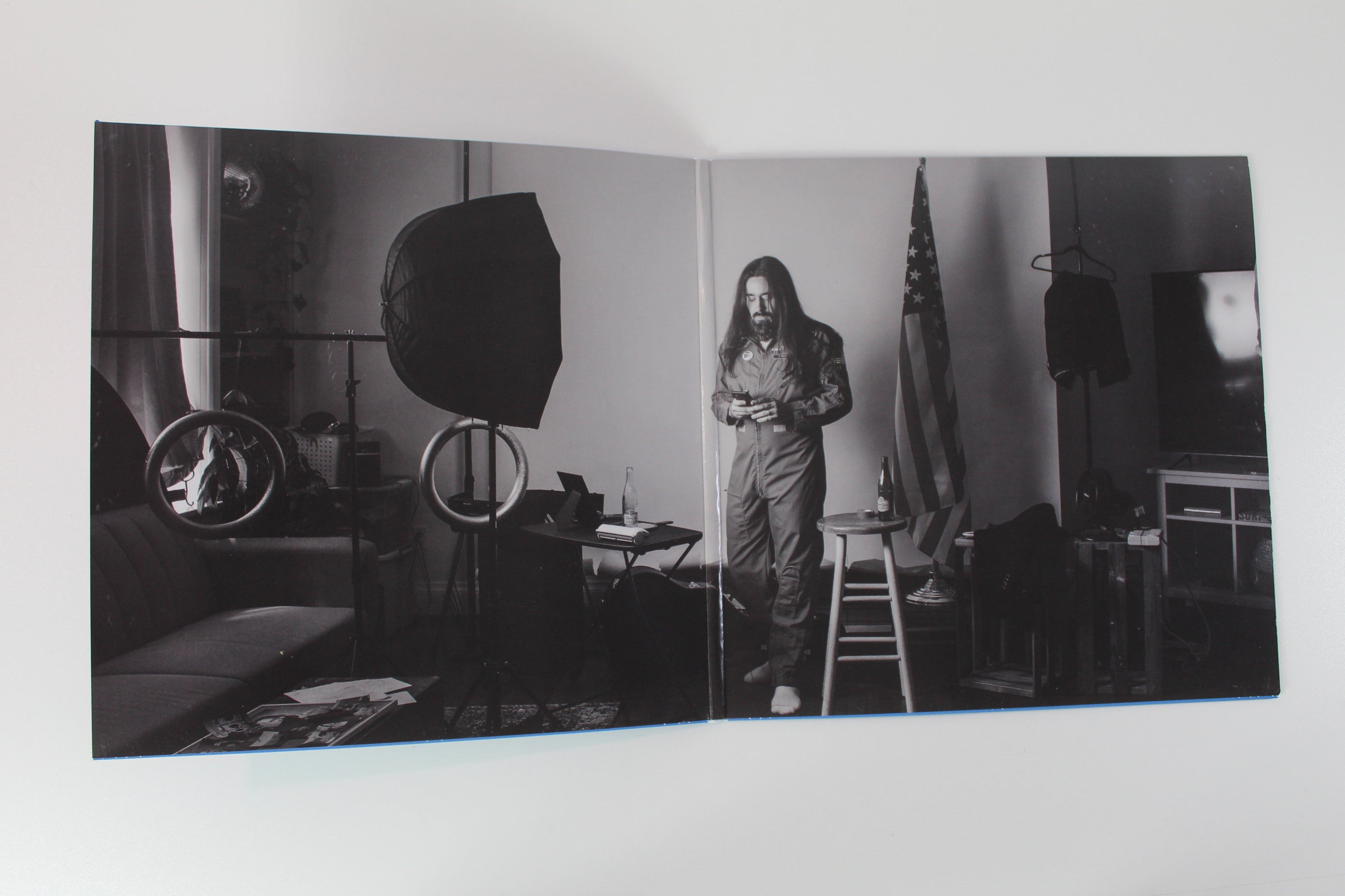 M Ross Perkins - E Pluribus M Ross on Karma Chief Records - Blue opaque vinyl