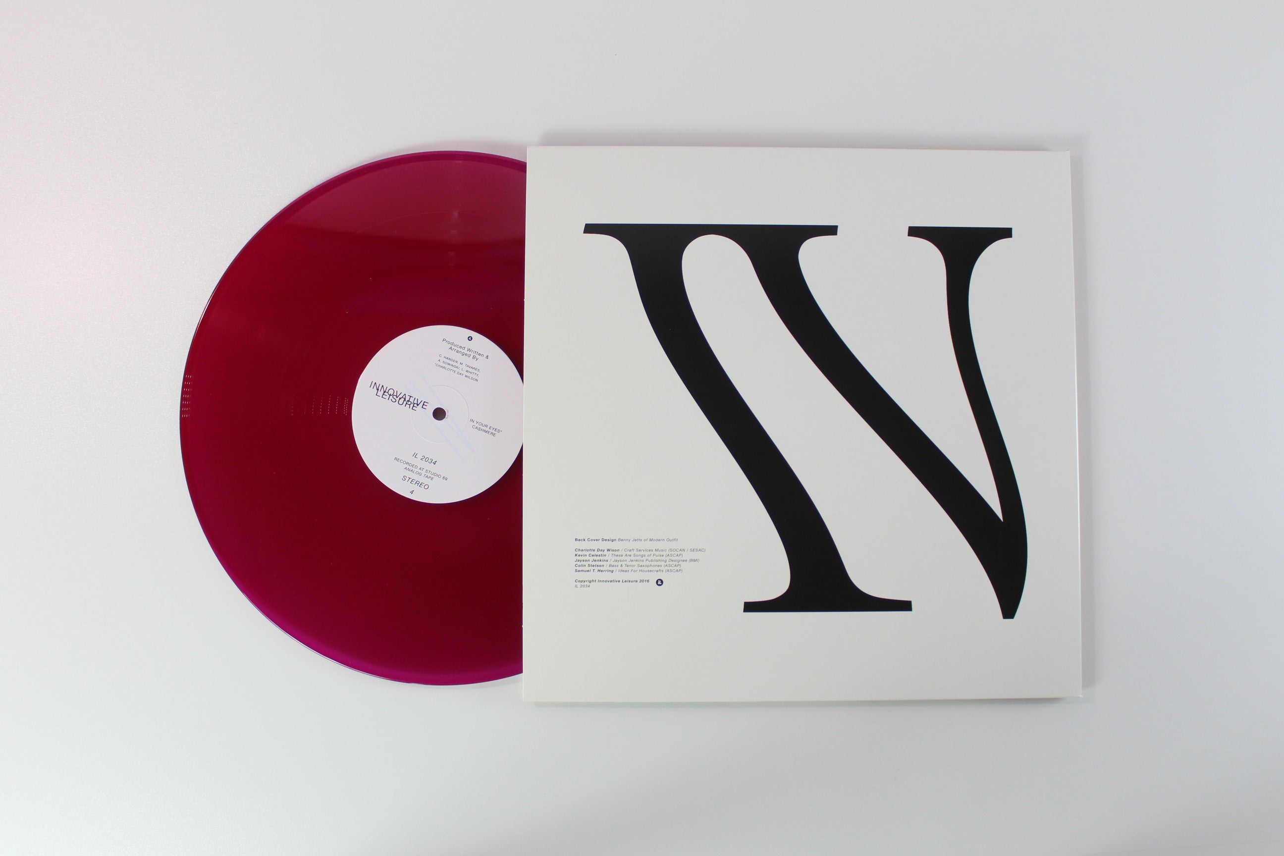 BadBadNotGood - IV on Innovative Leisure Vinyl Me Please Magenta Transparent Vinyl