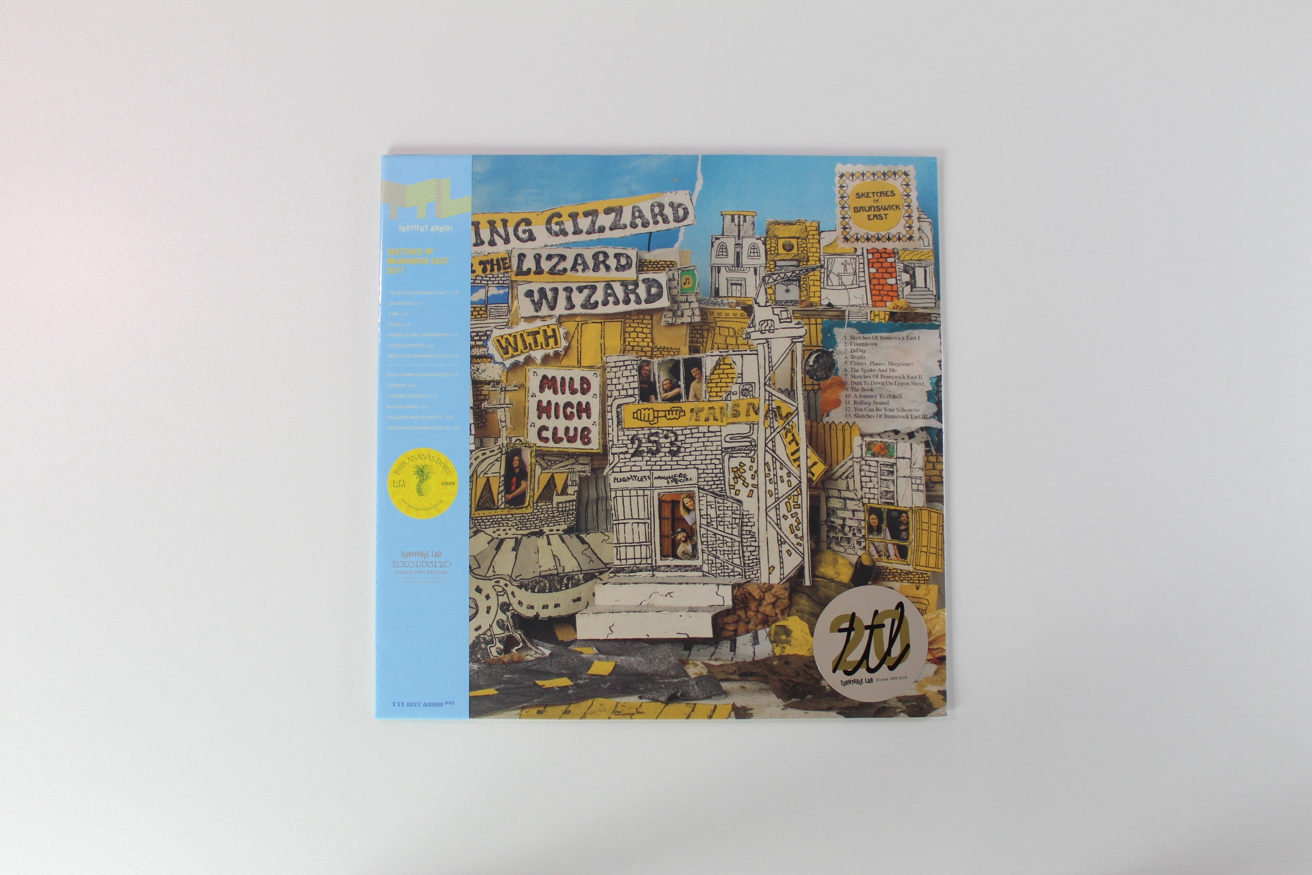 King Gizzard And The Lizard Wizard - Sketches Of Brunswick East on ATO Ltd Turntable Lab Exclusive Sky Blue Reissue Sealed