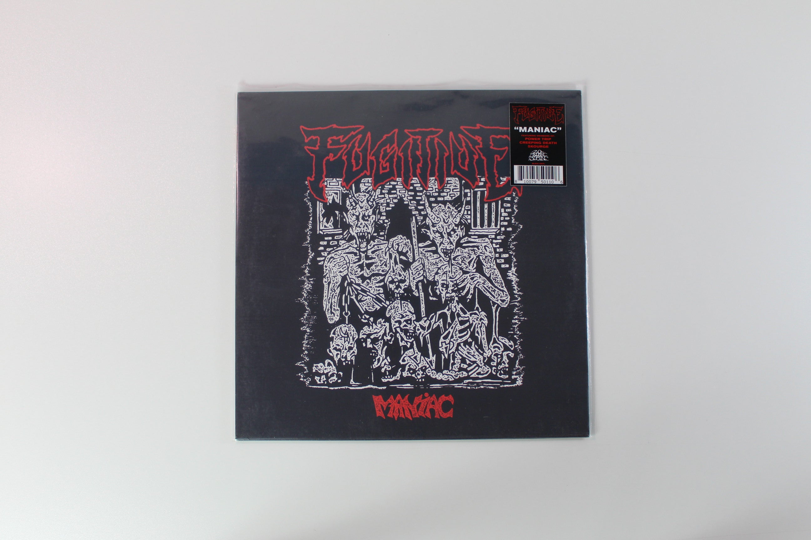 Fugitive - Maniac on 20 Buck Spin 12" 45 RPM EP Reissue