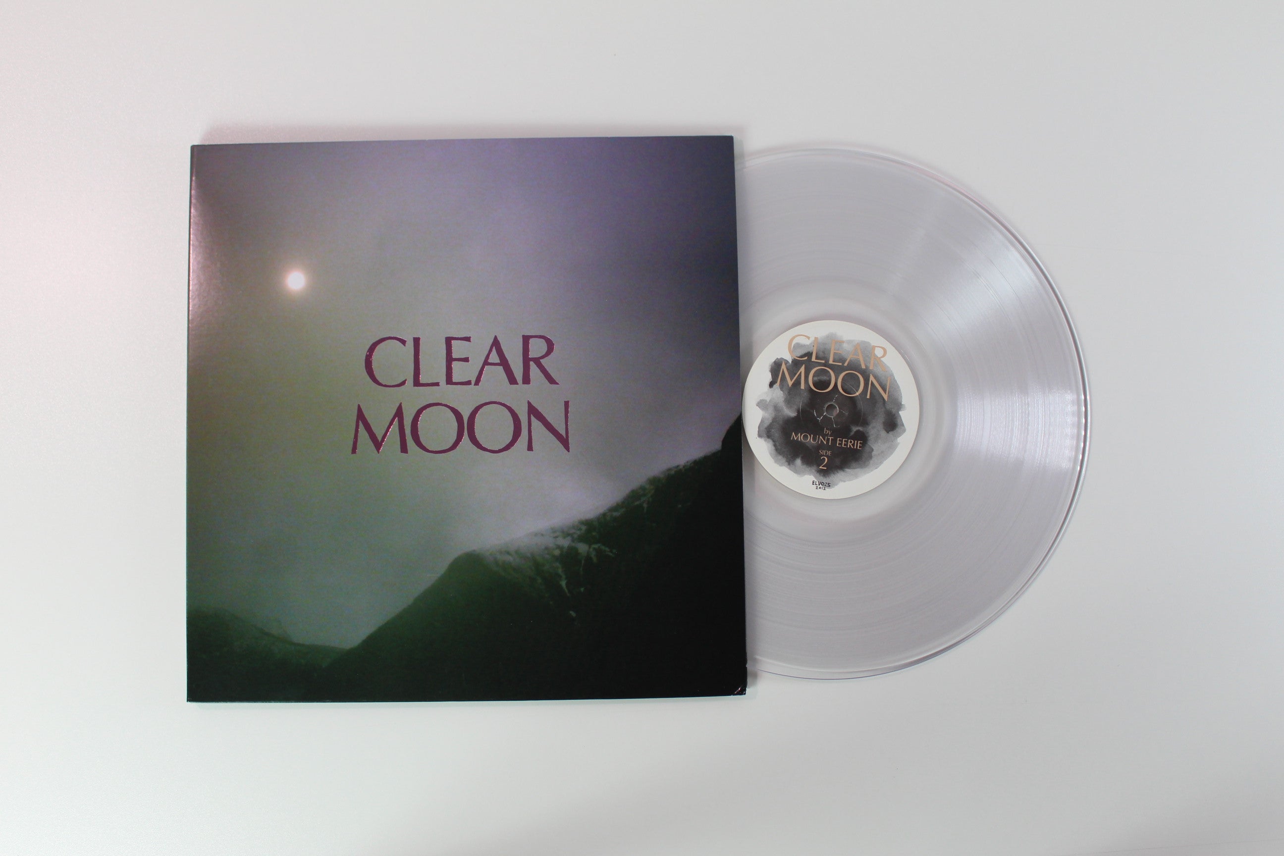 Mount Eerie - Clear Moon/Ocean Roar on P.W. Elverum & Sun Clear / Black Vinyl