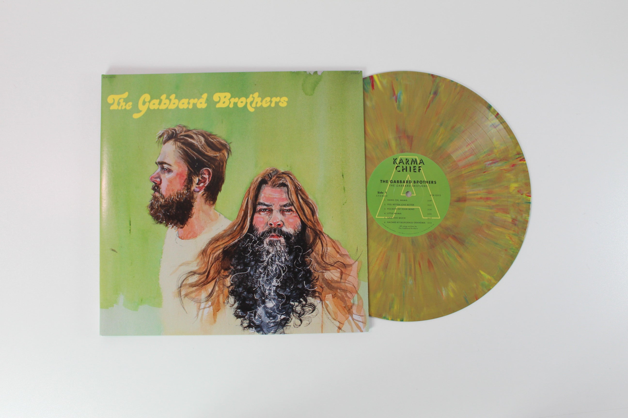 The Gabbard Brothers - The Gabbard Brothers on Karma Chief Records - Earth Haze Colored Vinyl